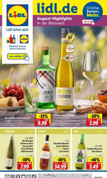 Prospekte Lidl - 1.08.2024 - 31.08.2024.