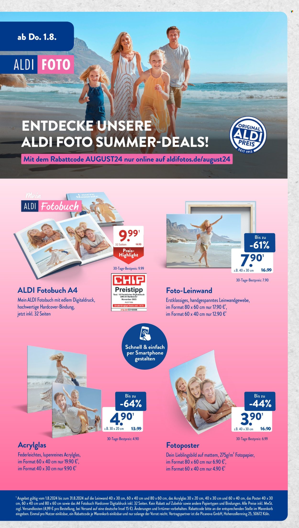 ALDI SÜD Prospekte  - 1.08.2024 - 31.08.2024. Seite 32
