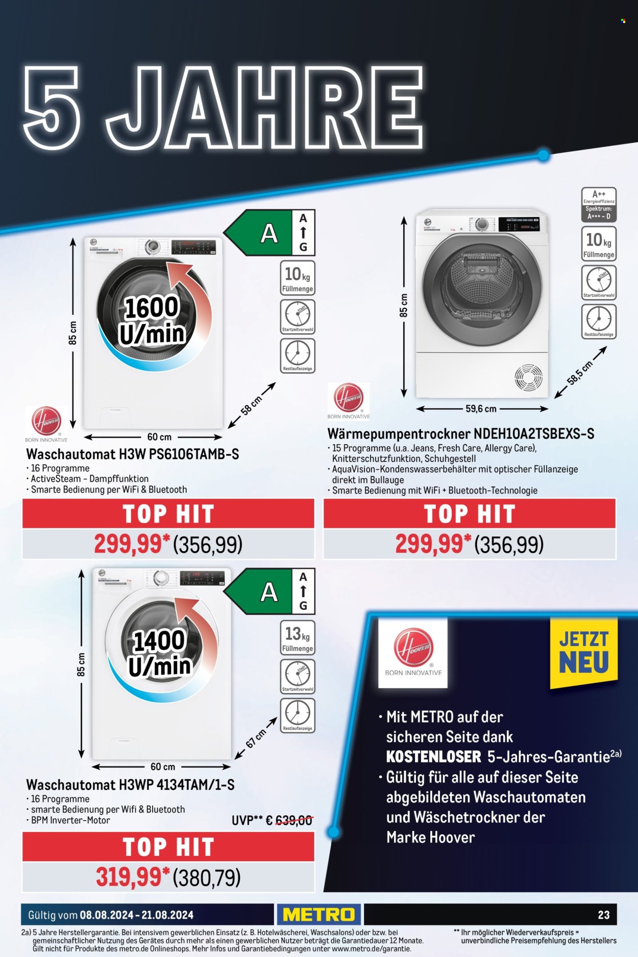 Metro Prospekte  - 8.08.2024 - 21.08.2024. Seite 23