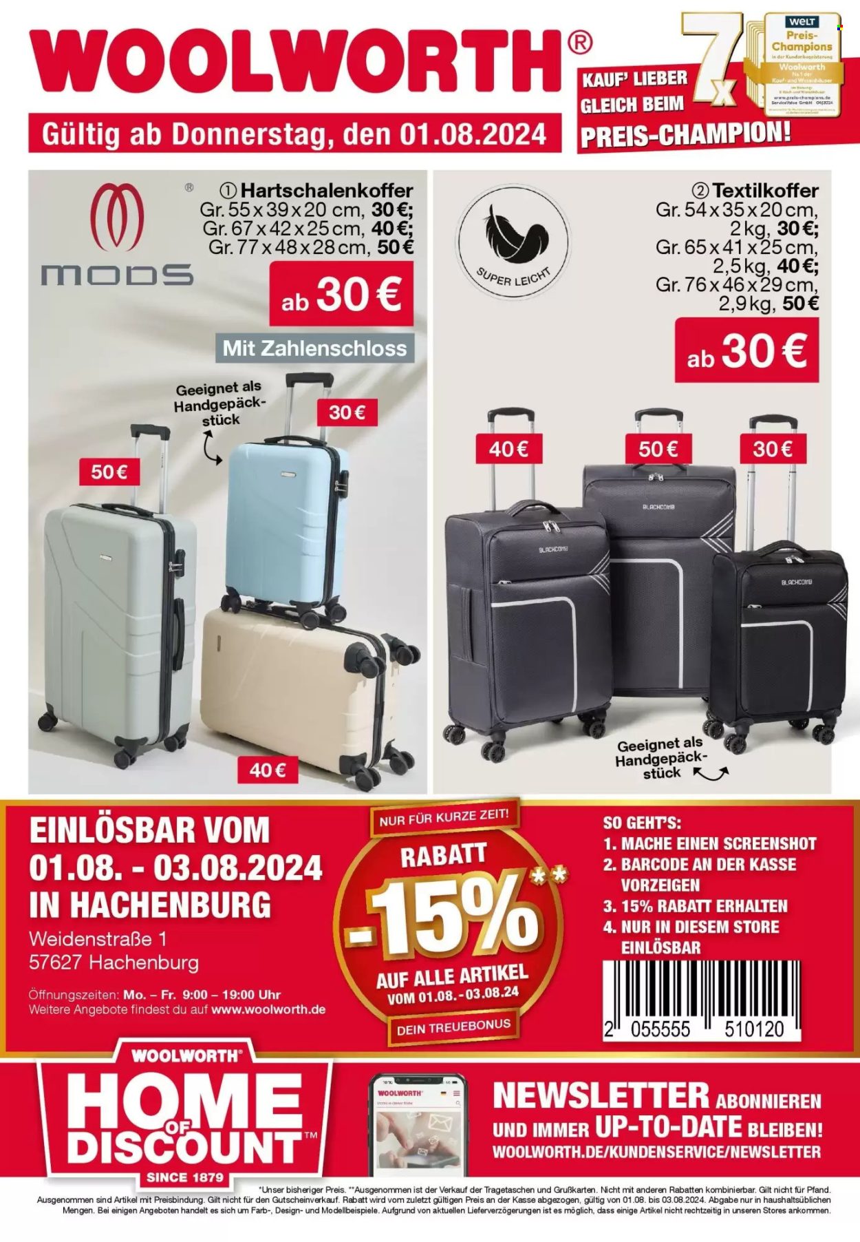 Woolworth Prospekte  - 1.08.2024 - 8.08.2024. Seite 2
