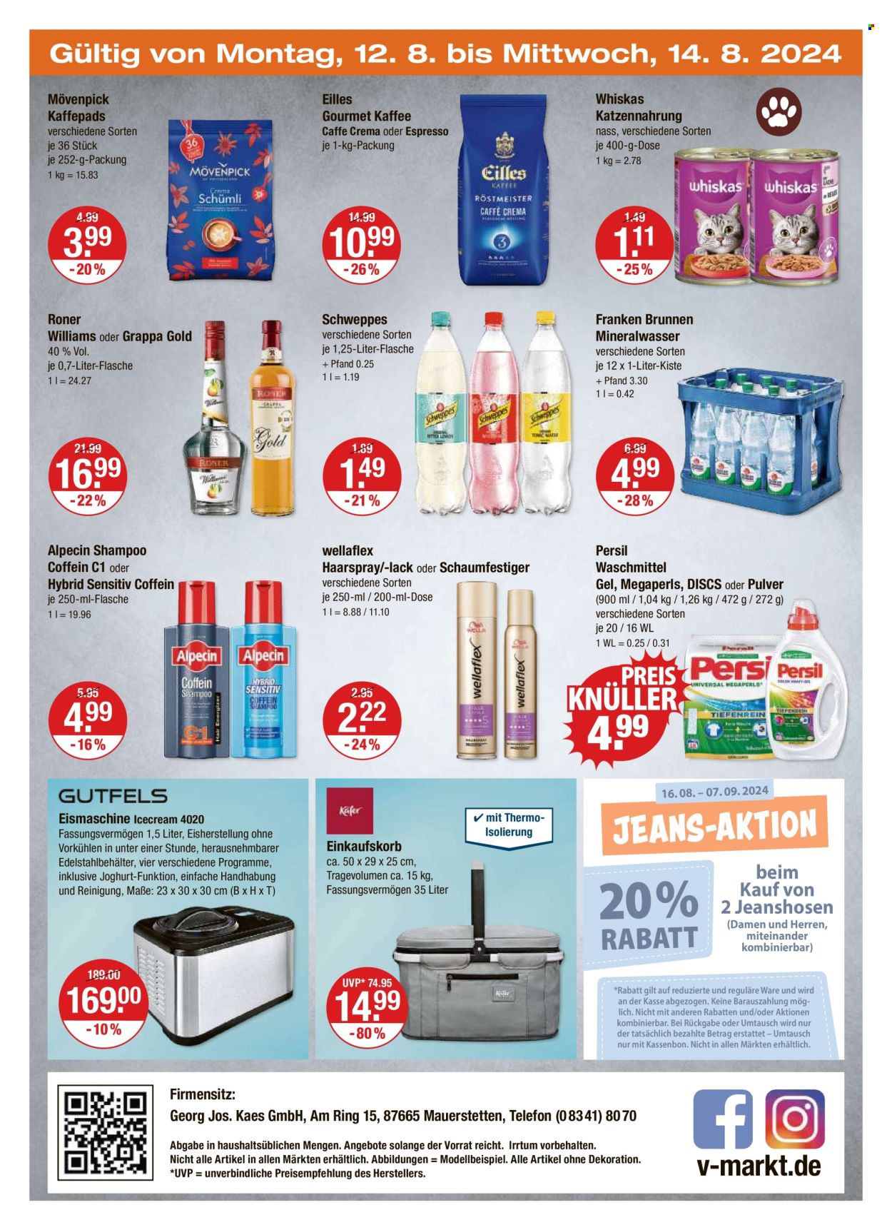 V-Markt Prospekte  - 8.08.2024 - 14.08.2024. Seite 20