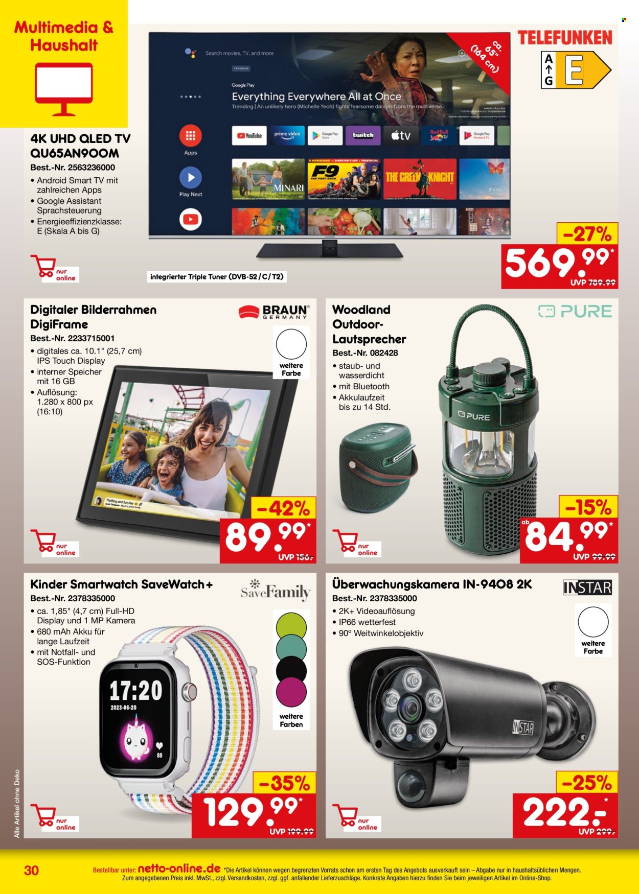 Netto Marken-Discount Prospekte  - 1.08.2024 - 31.08.2024. Seite 30