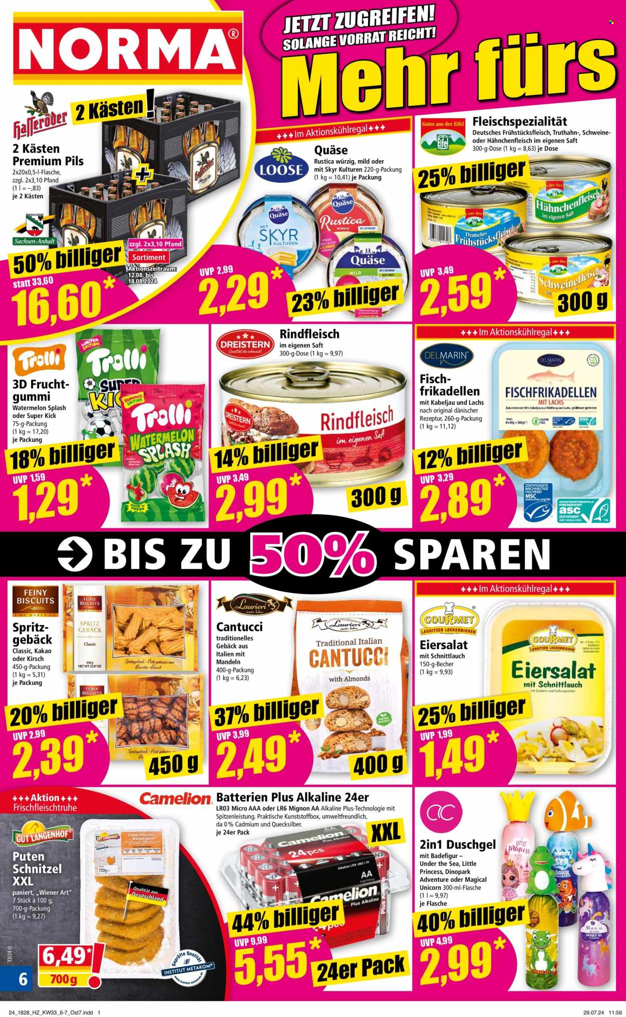 Norma Prospekte  - 12.08.2024 - 18.08.2024. Seite 6