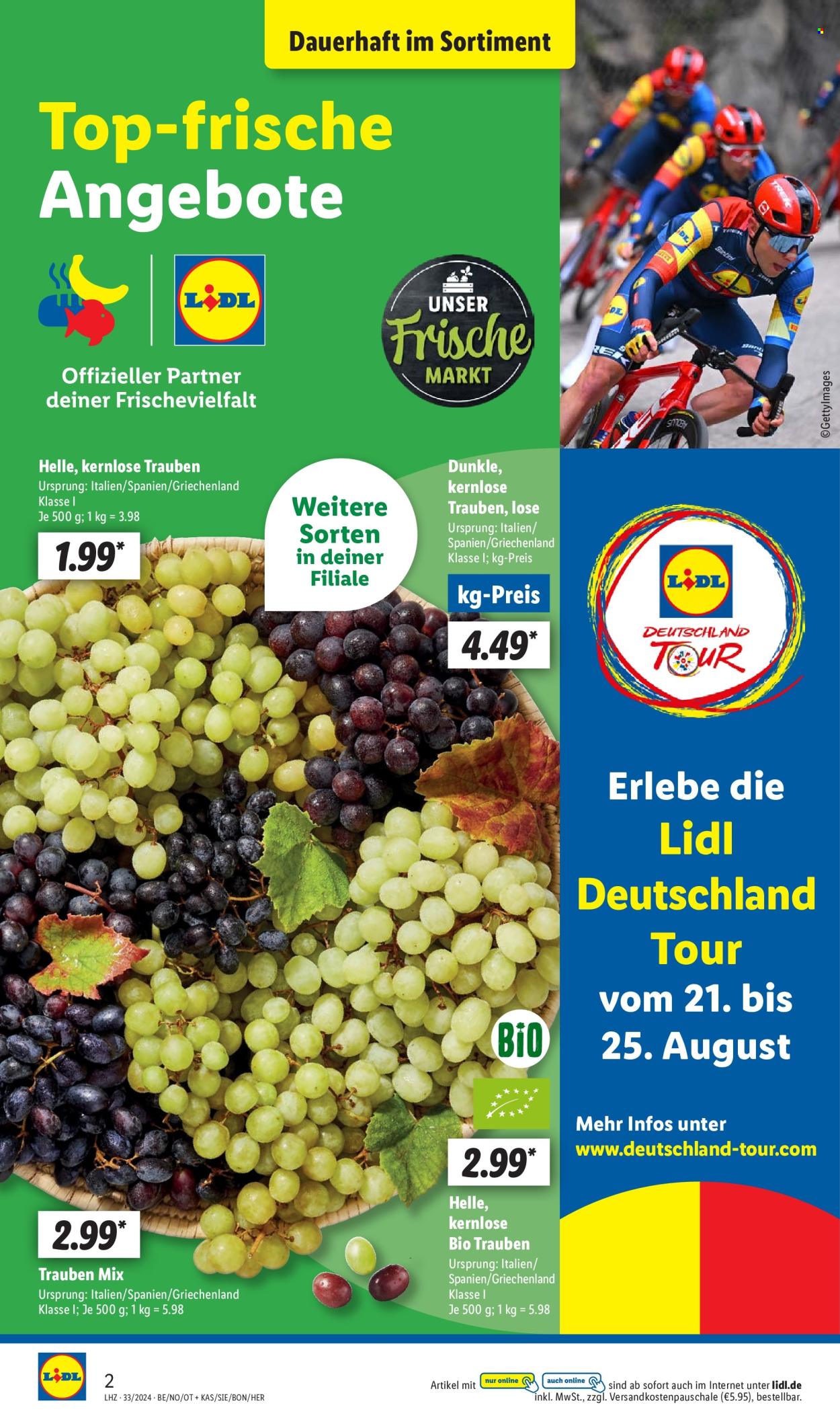 Lidl Prospekte  - 12.08.2024 - 17.08.2024. Seite 2