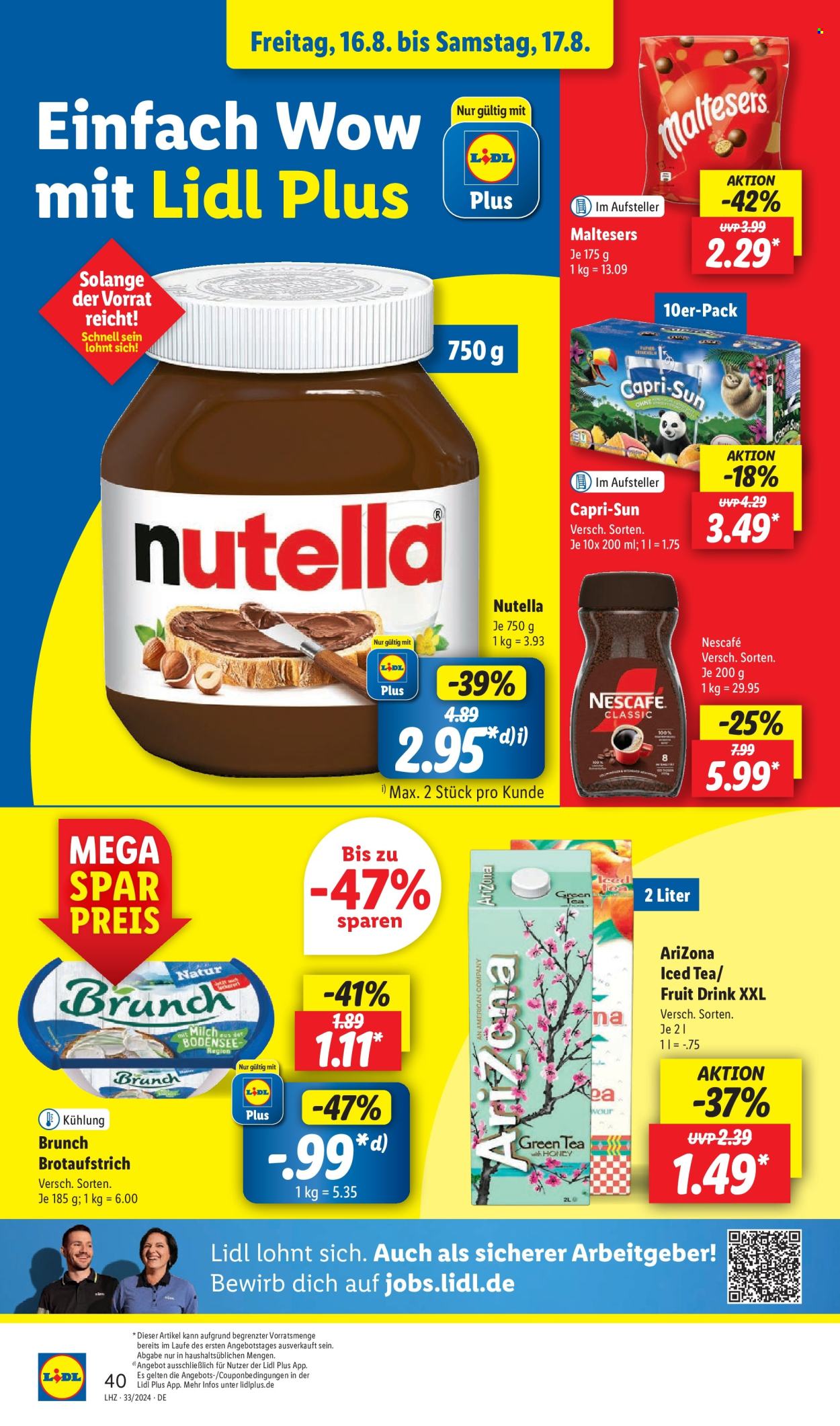 Lidl Prospekte  - 12.08.2024 - 17.08.2024. Seite 50