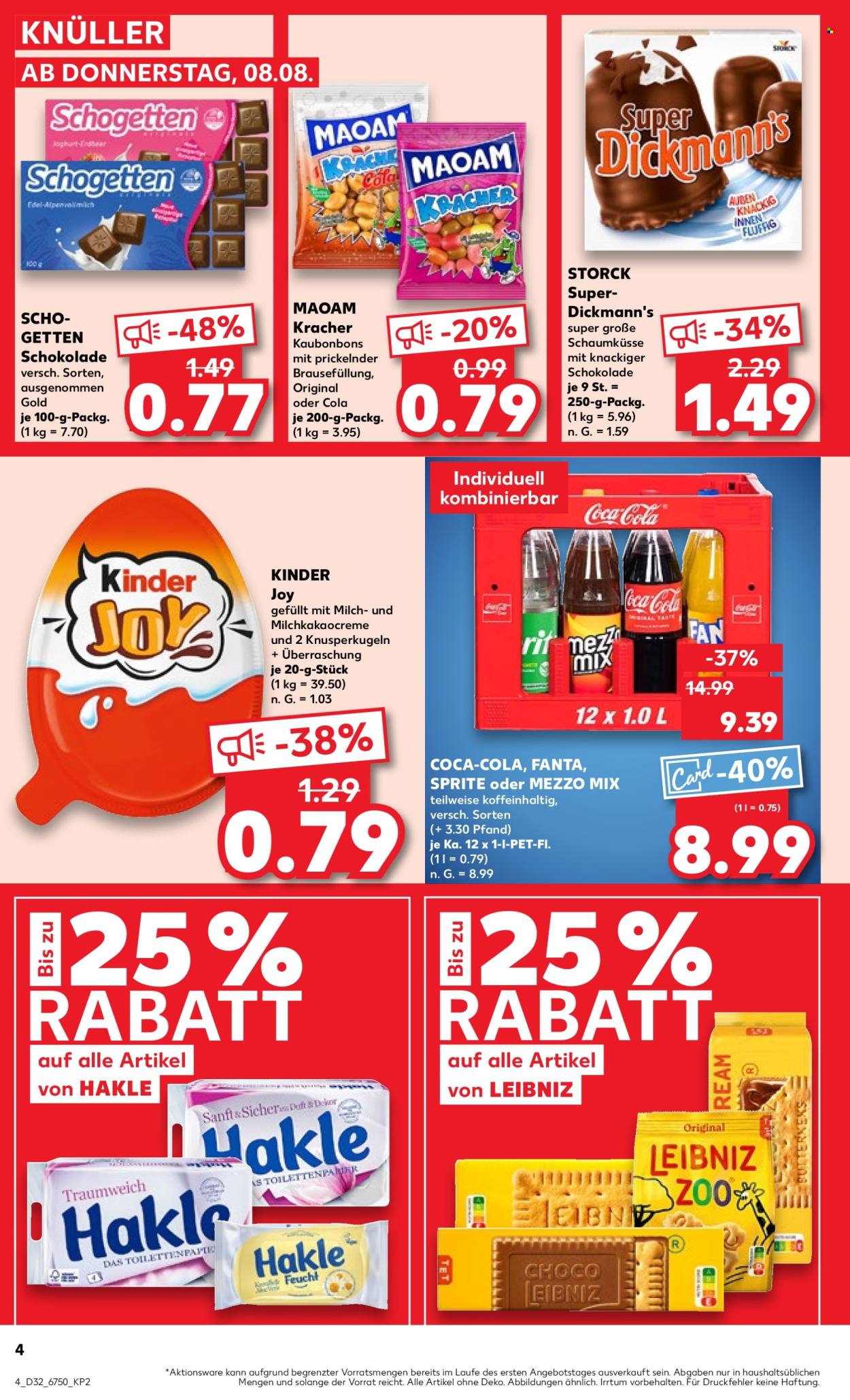 Kaufland Prospekte  - 8.08.2024 - 14.08.2024. Seite 4
