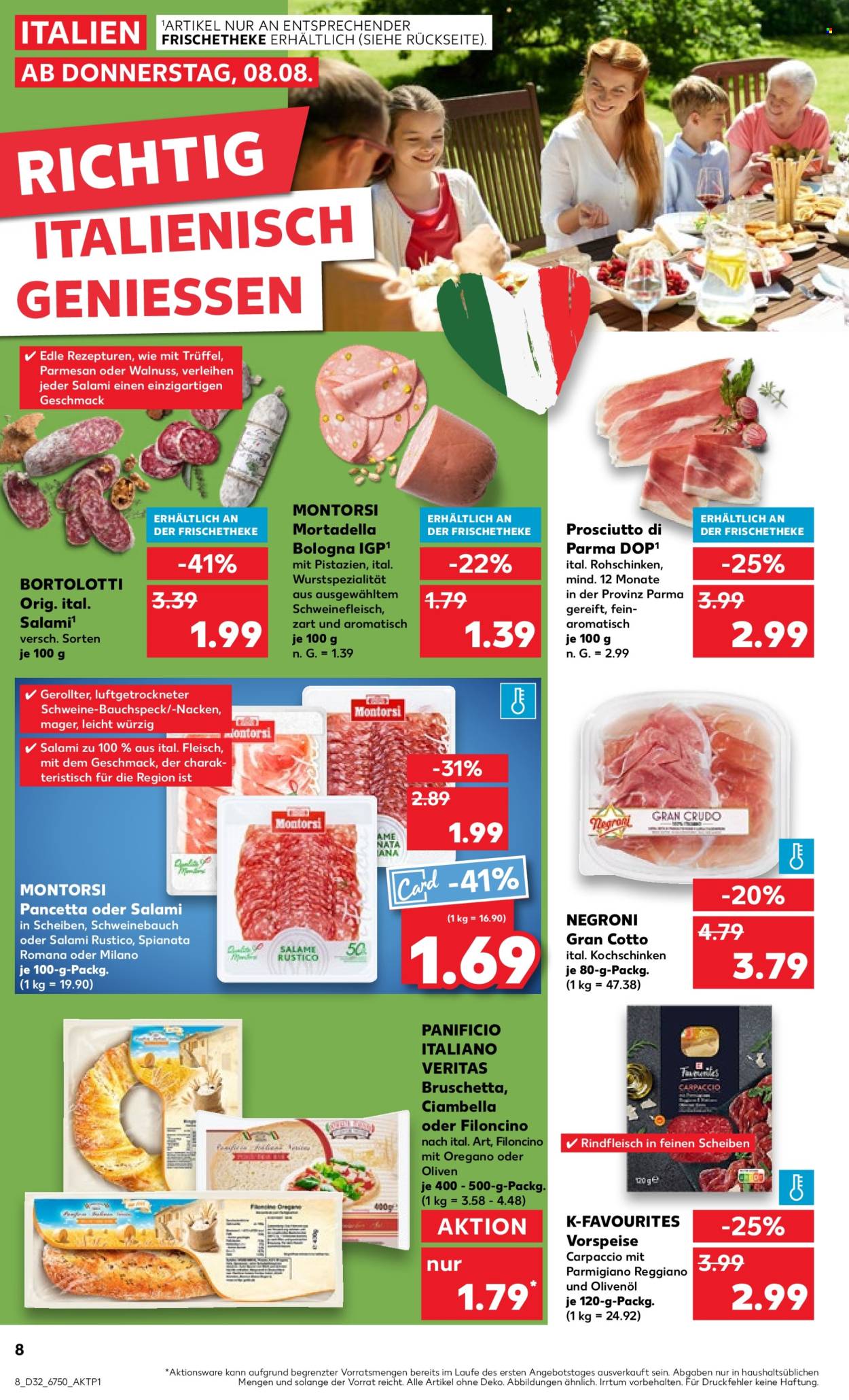 Kaufland Prospekte  - 8.08.2024 - 14.08.2024. Seite 8