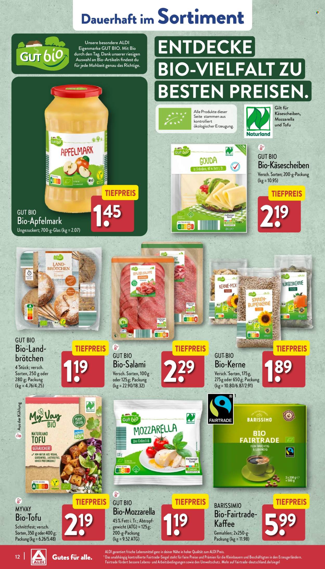 ALDI Nord Prospekte  - 12.08.2024 - 17.08.2024. Seite 12