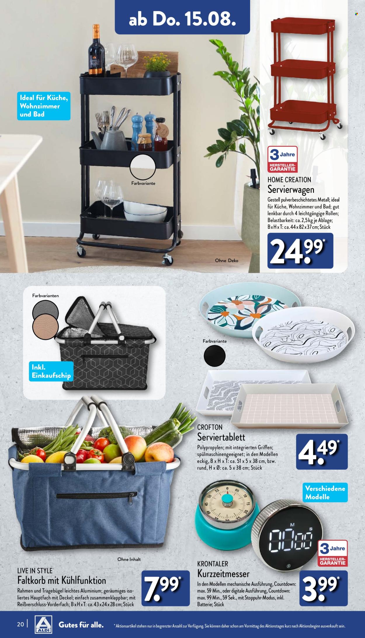 ALDI Nord Prospekte  - 12.08.2024 - 17.08.2024. Seite 20