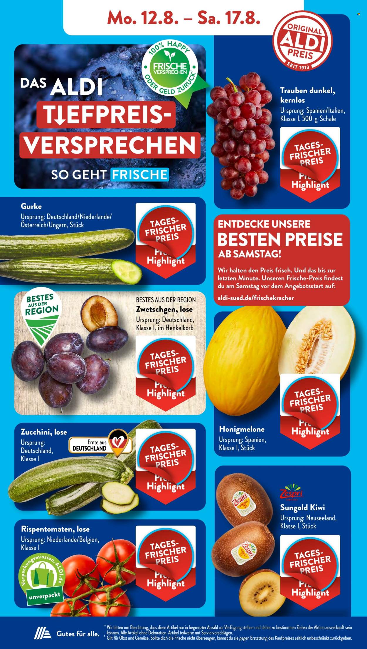 ALDI SÜD Prospekte  - 4.08.2024 - 4.08.2024. Seite 4