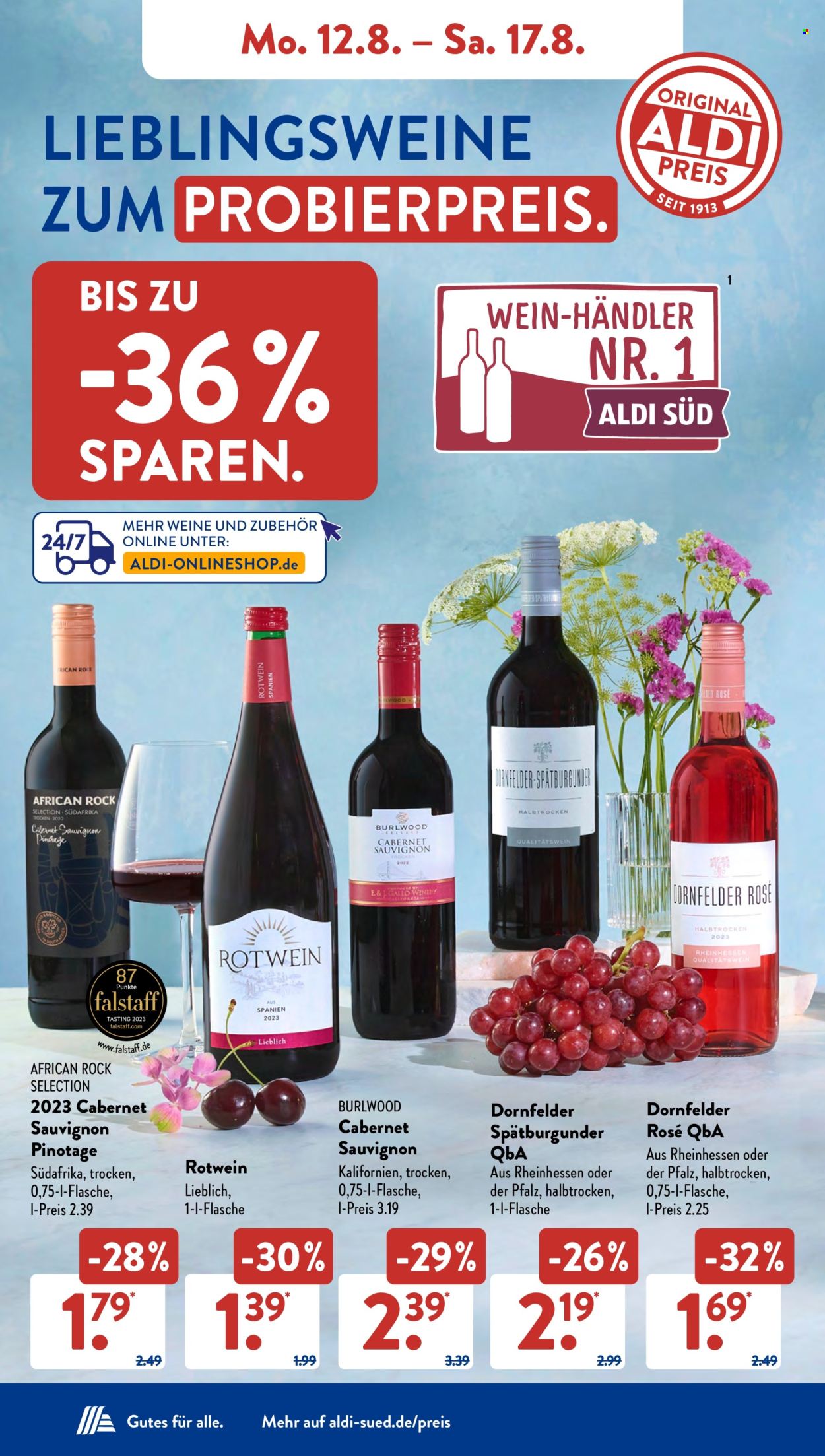 ALDI SÜD Prospekte  - 4.08.2024 - 4.08.2024. Seite 8