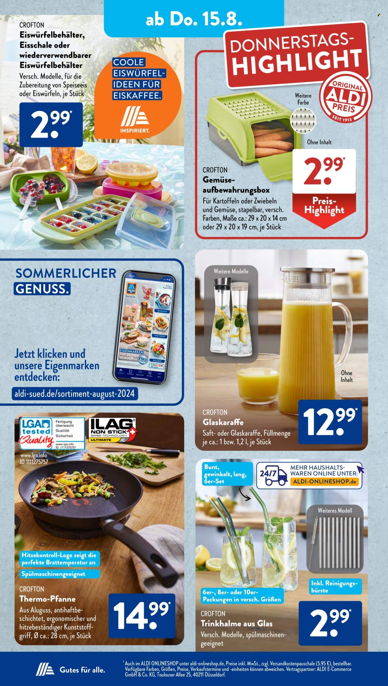 ALDI SÜD Prospekte  - 4.08.2024 - 4.08.2024. Seite 19