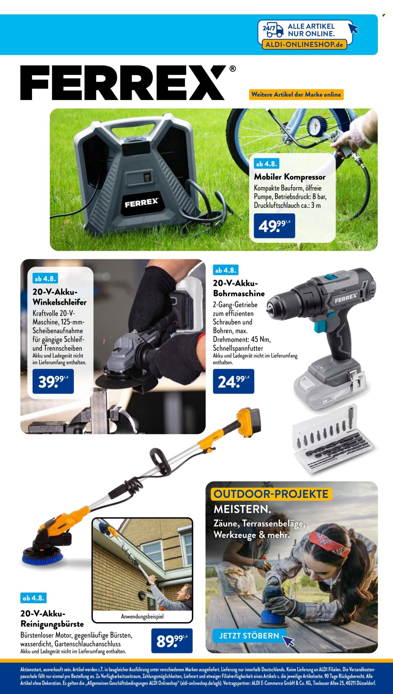 ALDI SÜD Prospekte  - 5.08.2024 - 10.08.2024. Seite 44