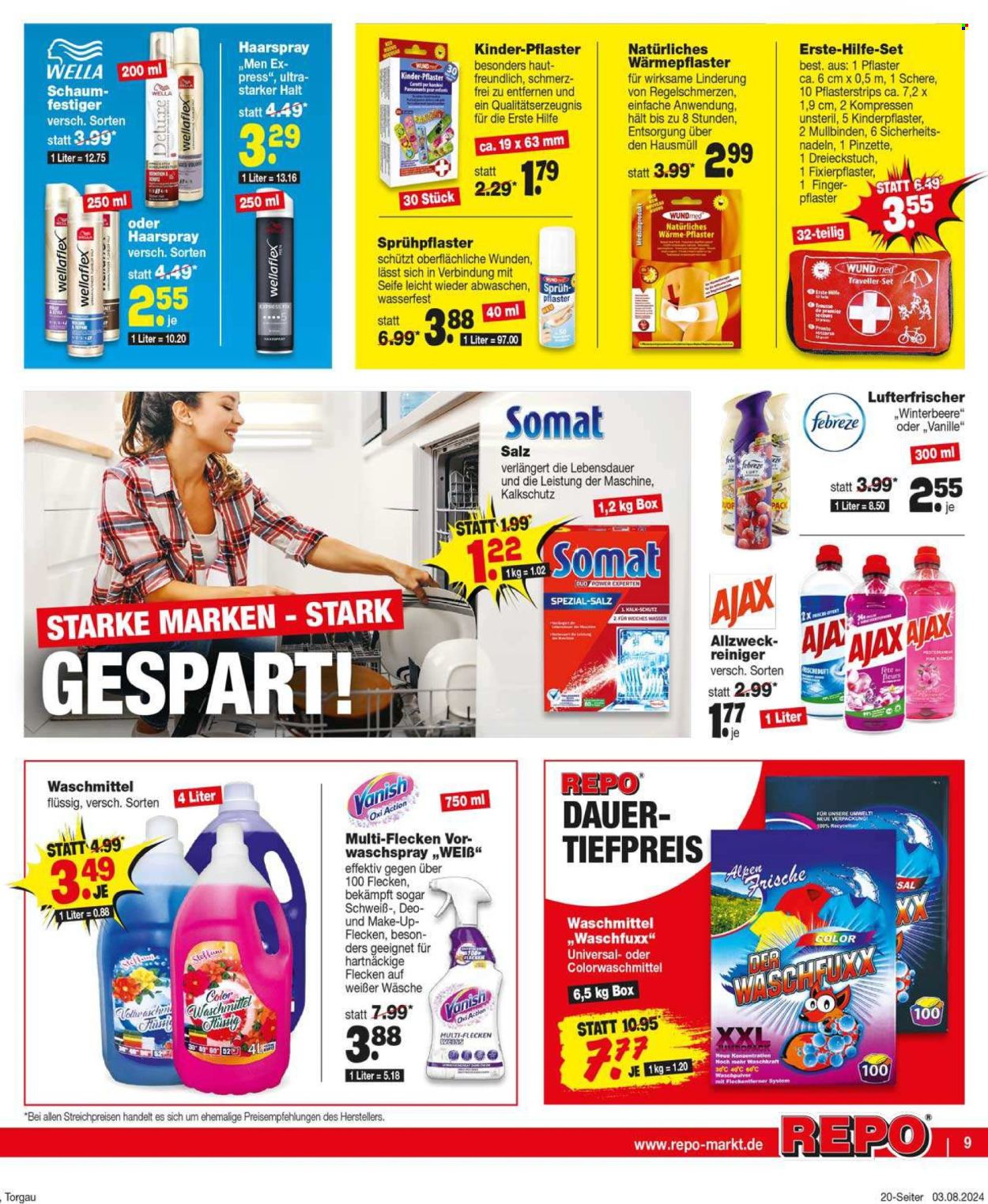 Repo Prospekte  - 5.08.2024 - 10.08.2024. Seite 9