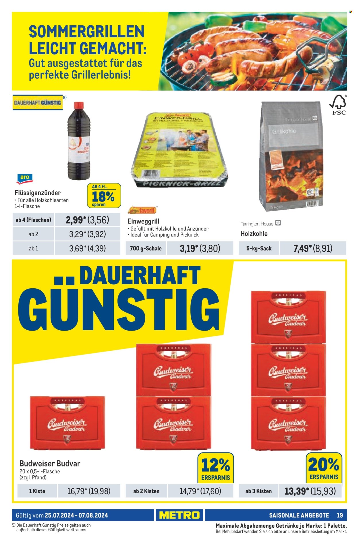 Metro Prospekte  - 25.07.2024 - 7.08.2024. Seite 19