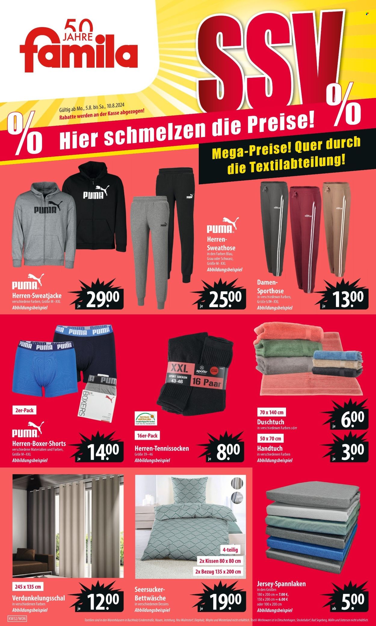 famila Prospekte  - 5.08.2024 - 10.08.2024. Seite 1