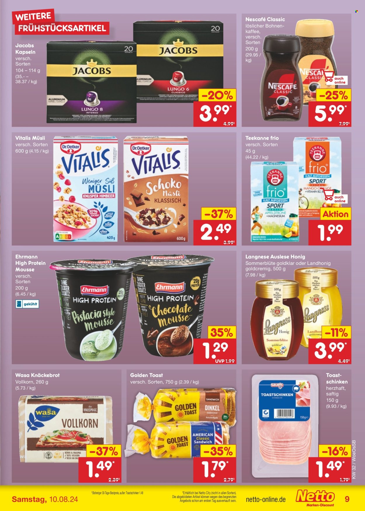 Netto Marken-Discount Prospekte  - 5.08.2024 - 10.08.2024. Seite 9
