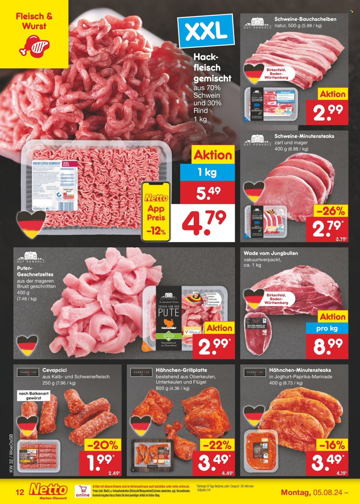 Netto Marken-Discount Prospekte  - 5.08.2024 - 10.08.2024. Seite 14