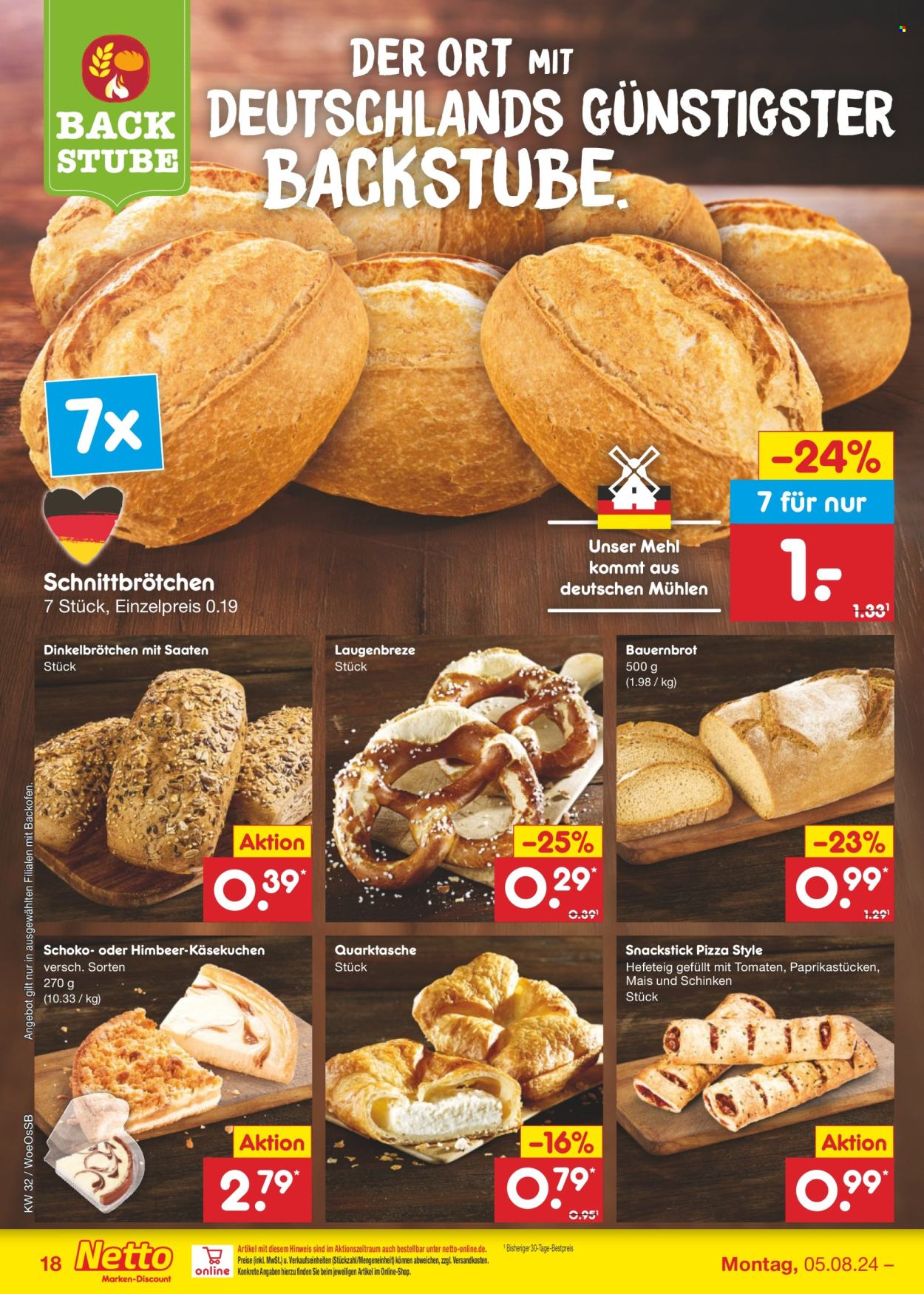 Netto Marken-Discount Prospekte  - 5.08.2024 - 10.08.2024. Seite 24