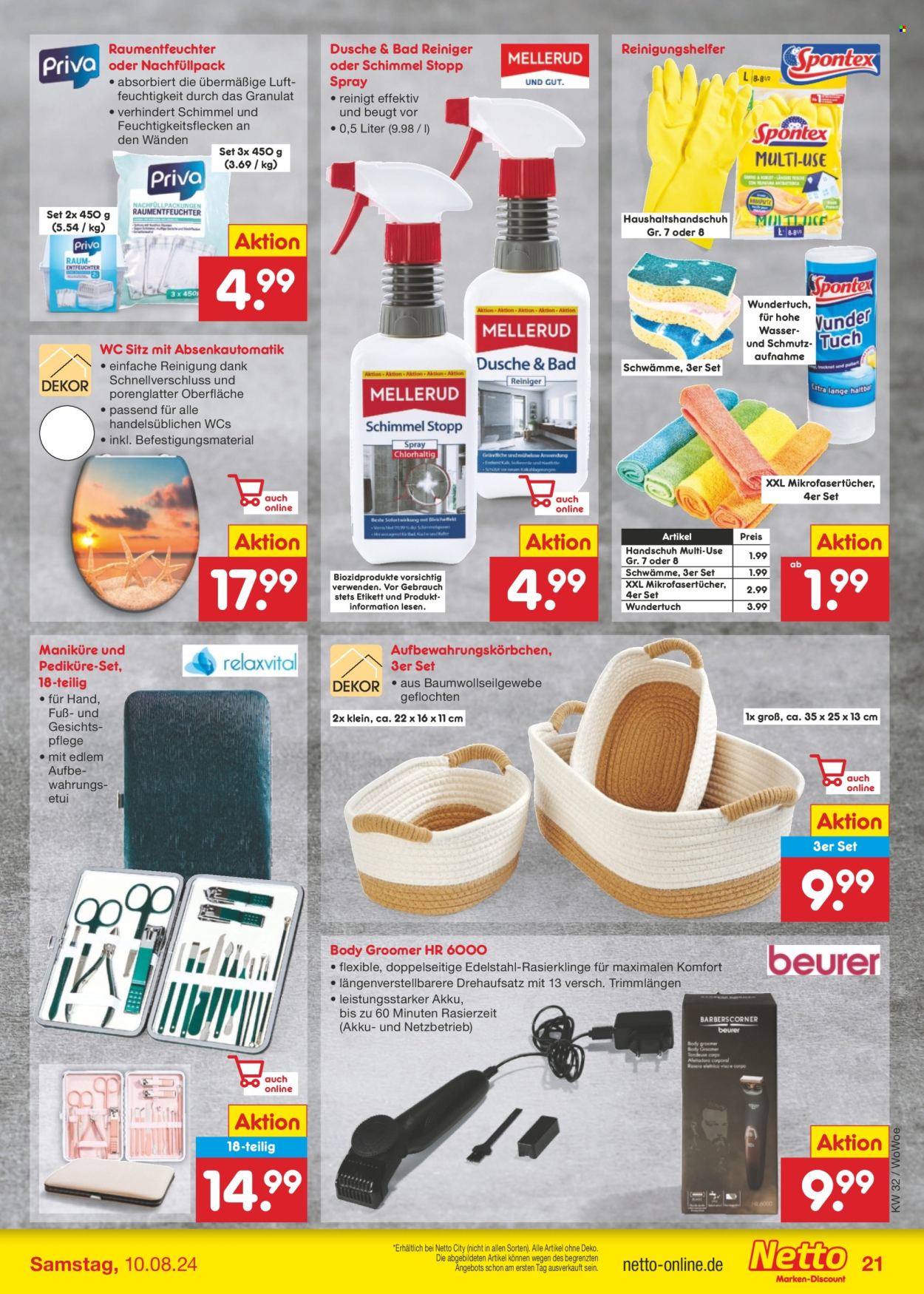Netto Marken-Discount Prospekte  - 5.08.2024 - 10.08.2024. Seite 31