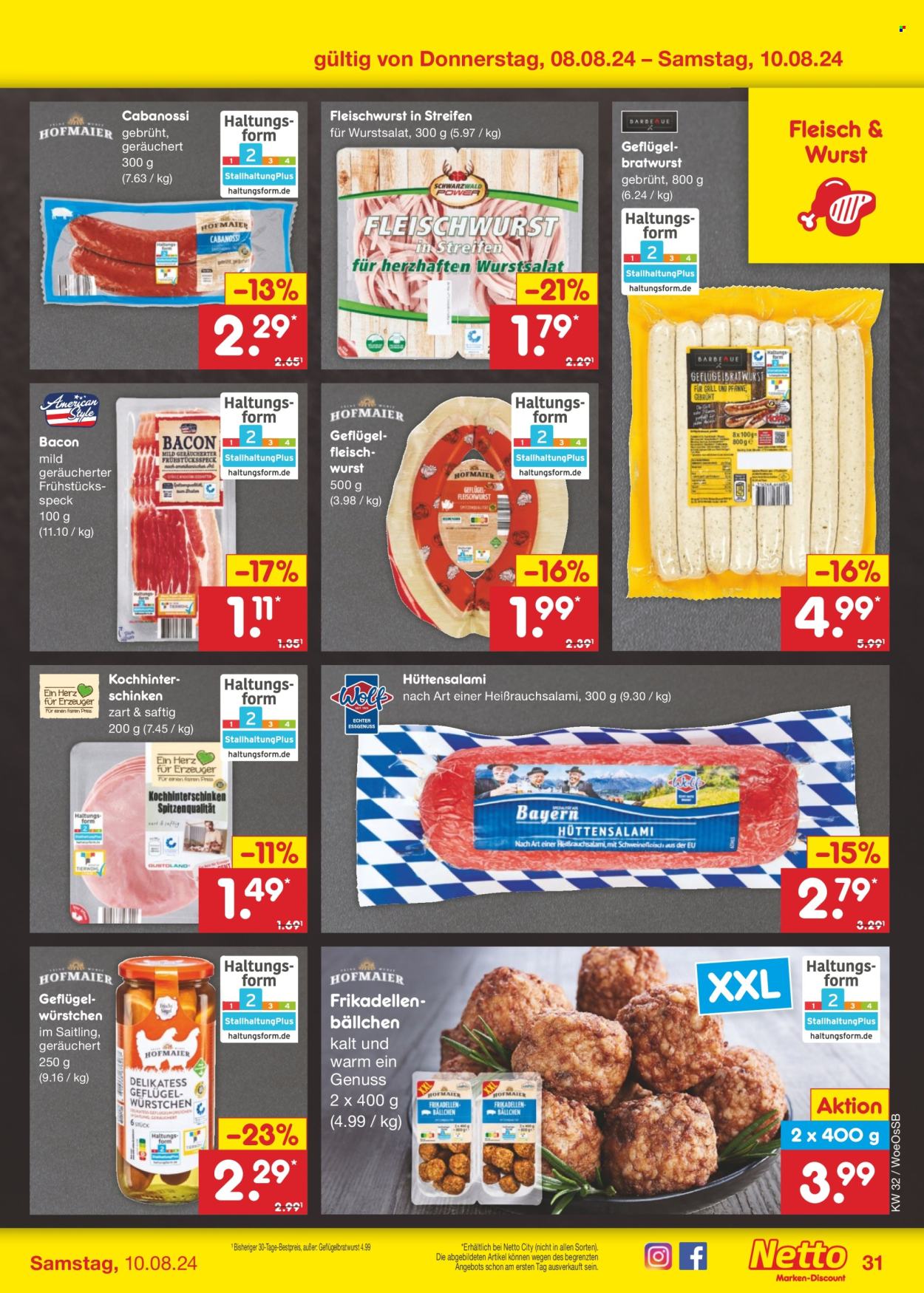 Netto Marken-Discount Prospekte  - 5.08.2024 - 10.08.2024. Seite 43