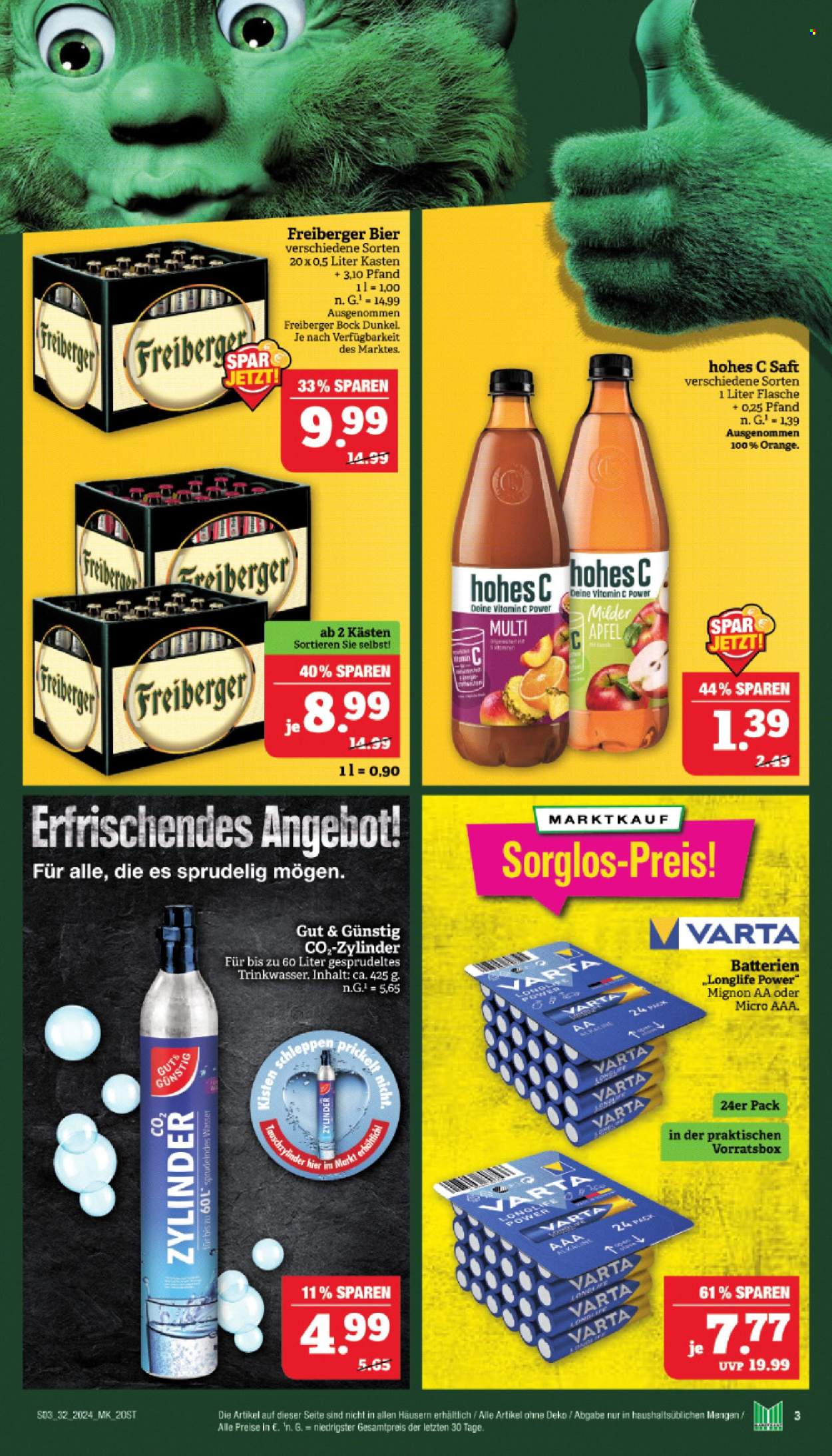Marktkauf Prospekte  - 5.08.2024 - 10.08.2024. Seite 3