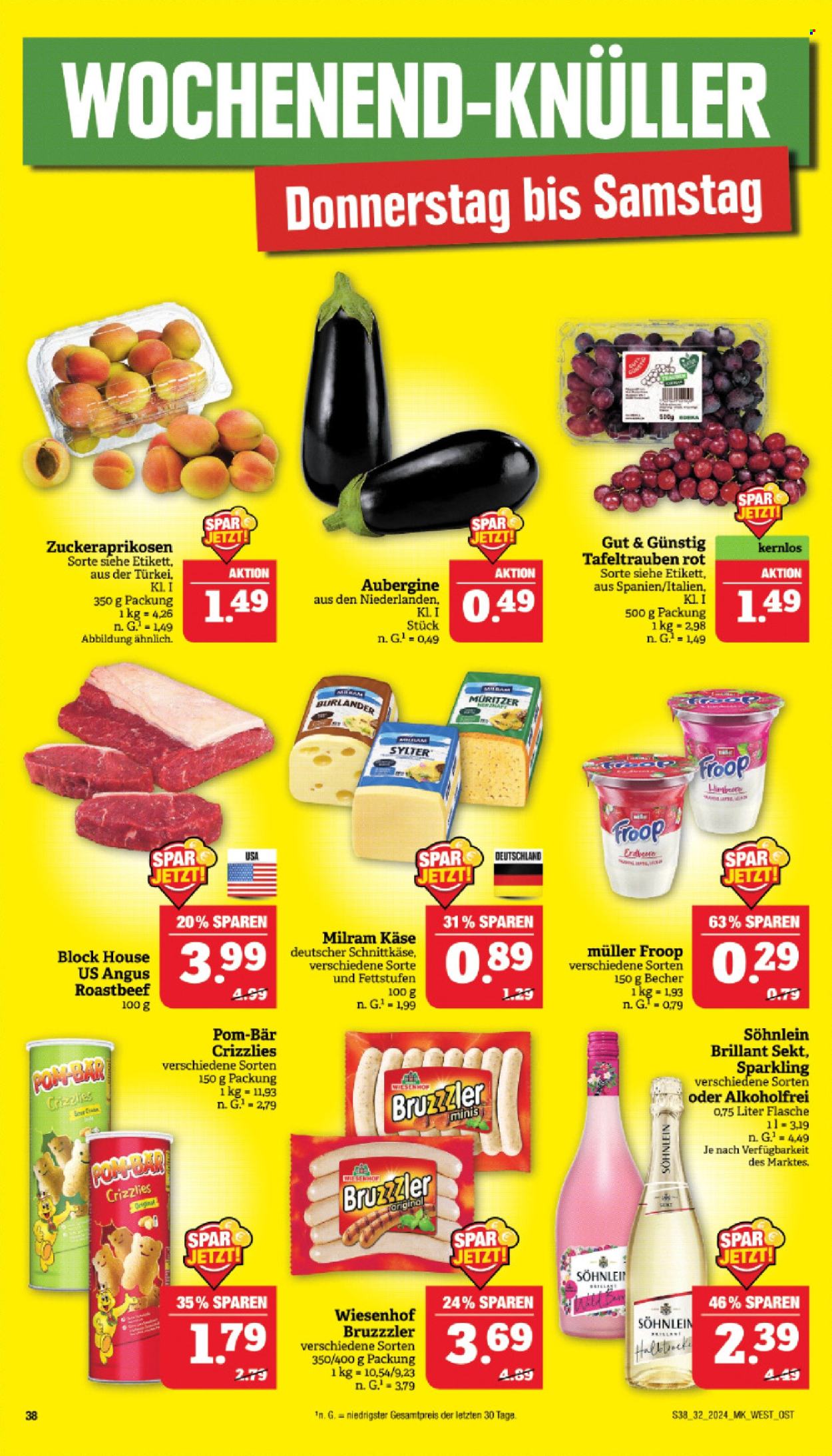 Marktkauf Prospekte  - 5.08.2024 - 10.08.2024. Seite 38