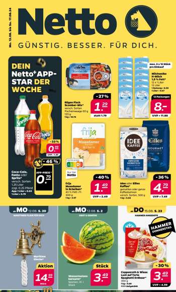 Prospekte Netto - 12.08.2024 - 17.08.2024.