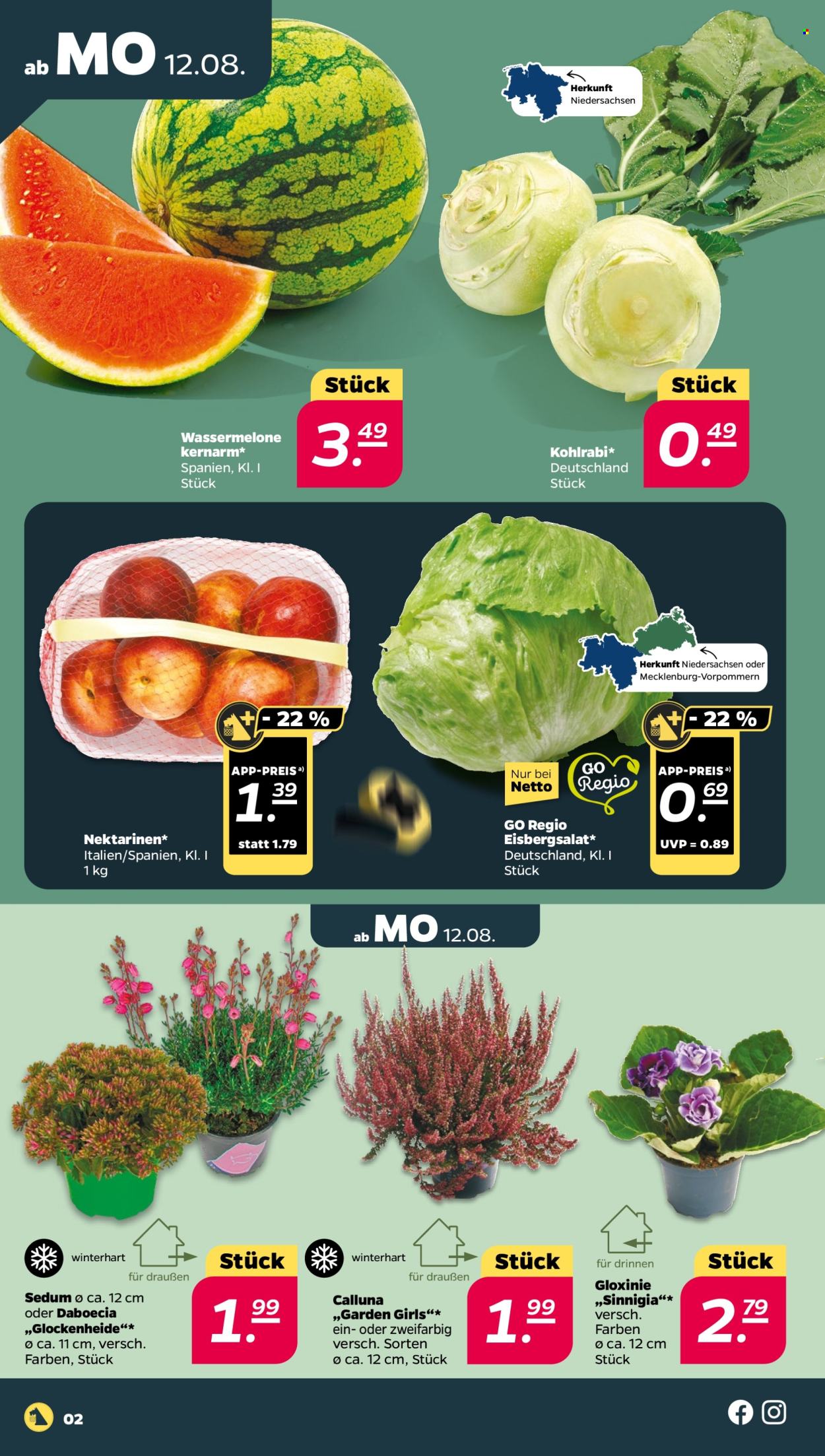 Netto Prospekte  - 12.08.2024 - 17.08.2024. Seite 2