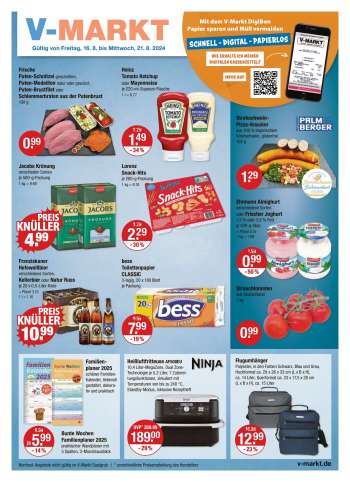Prospekte V-Markt - 16.08.2024 - 21.08.2024.