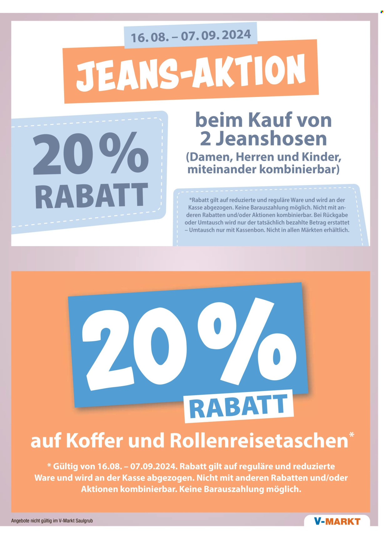 V-Markt Prospekte  - 16.08.2024 - 21.08.2024. Seite 15