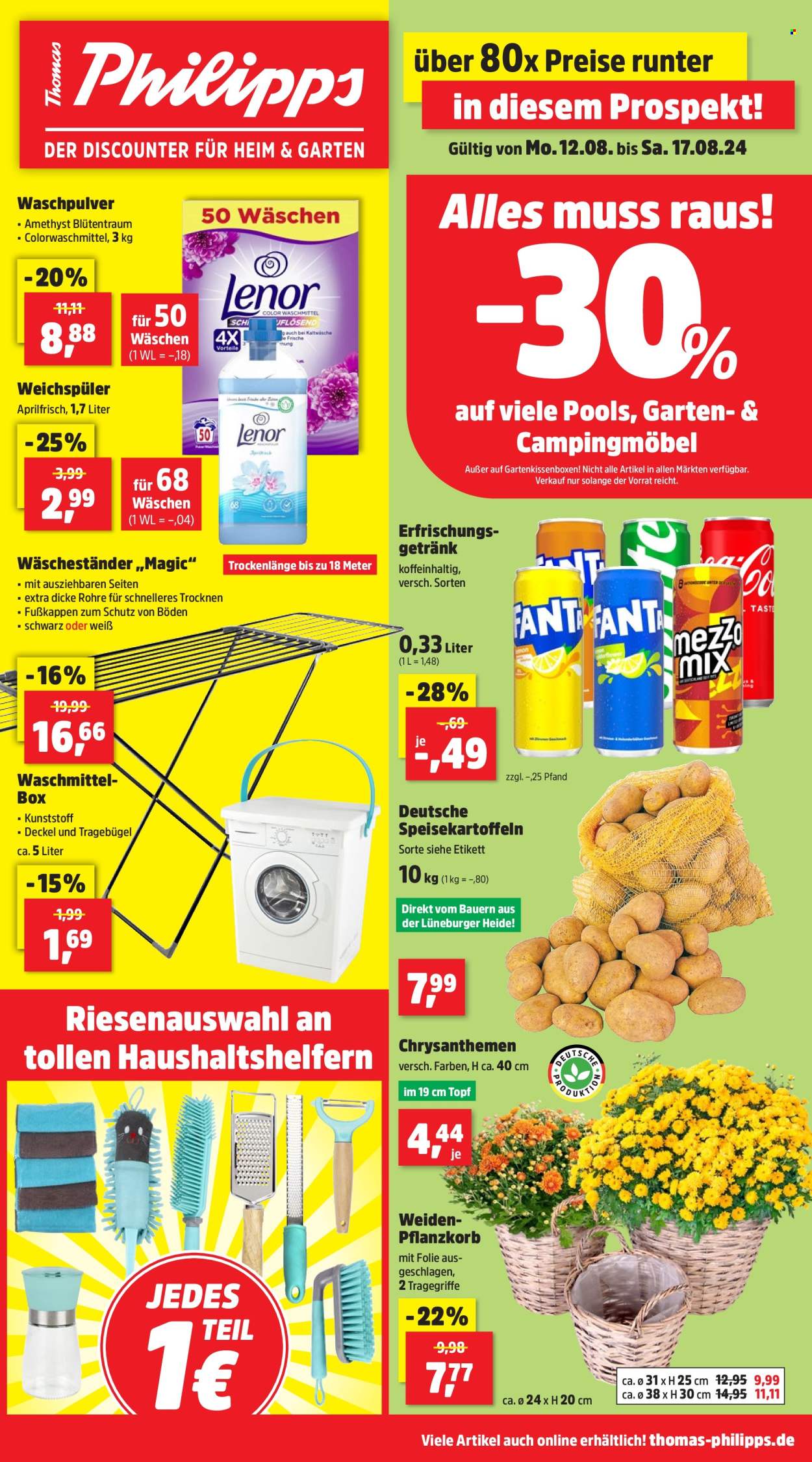 Thomas Philipps Prospekte  - 12.08.2024 - 17.08.2024. Seite 1