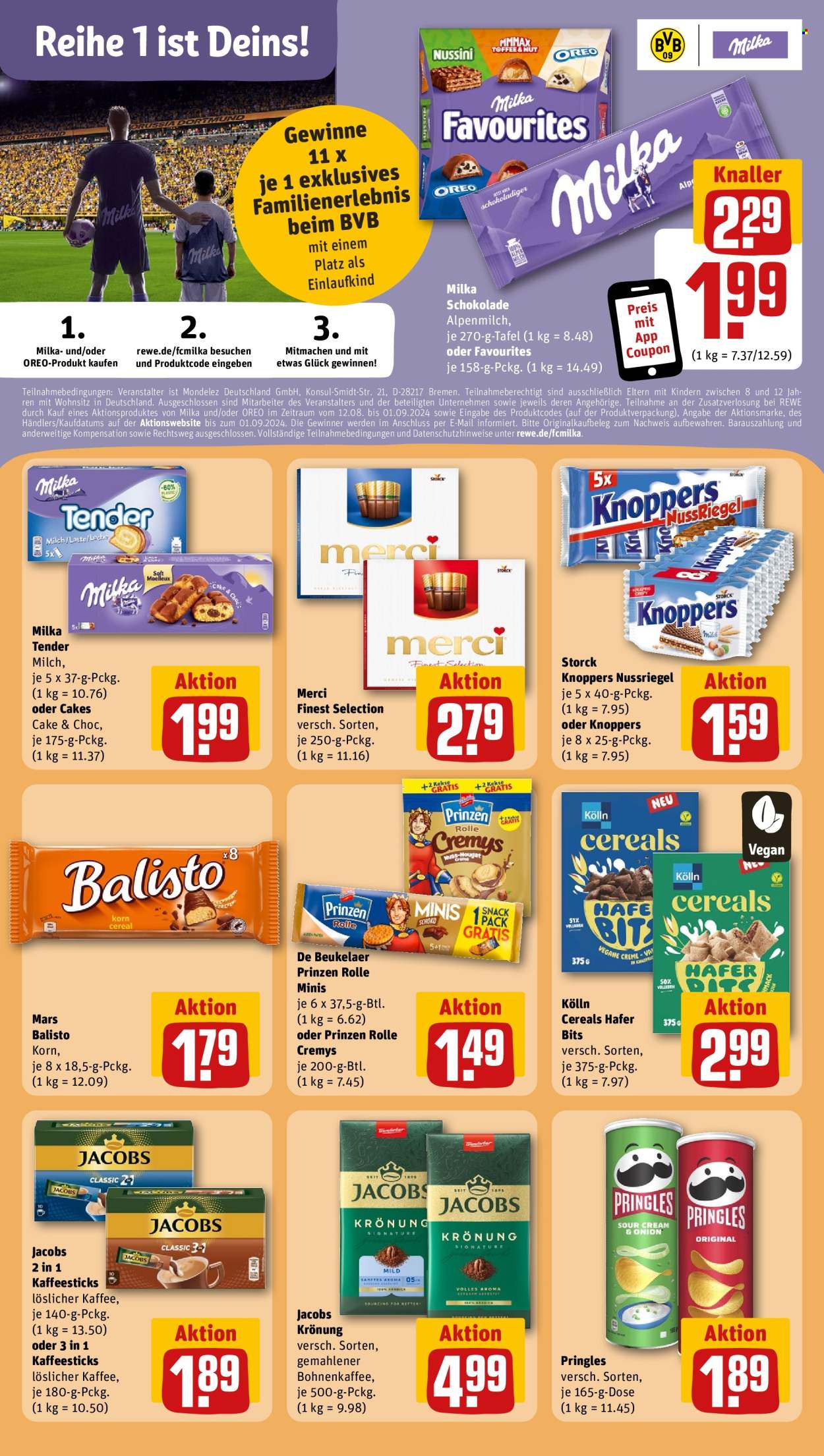 REWE Prospekte  - 12.08.2024 - 17.08.2024. Seite 21