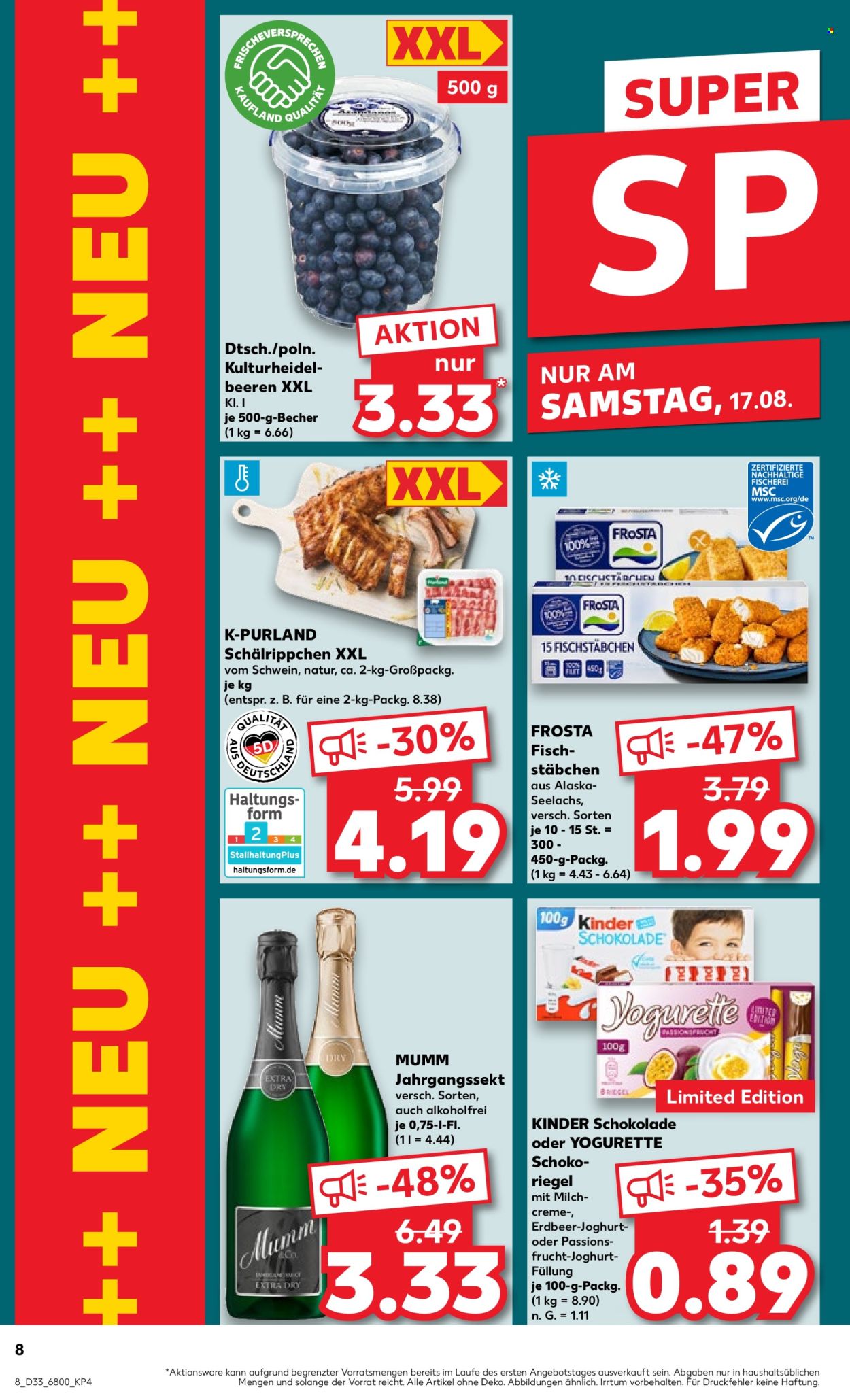 Kaufland Prospekte  - 15.08.2024 - 21.08.2024. Seite 8