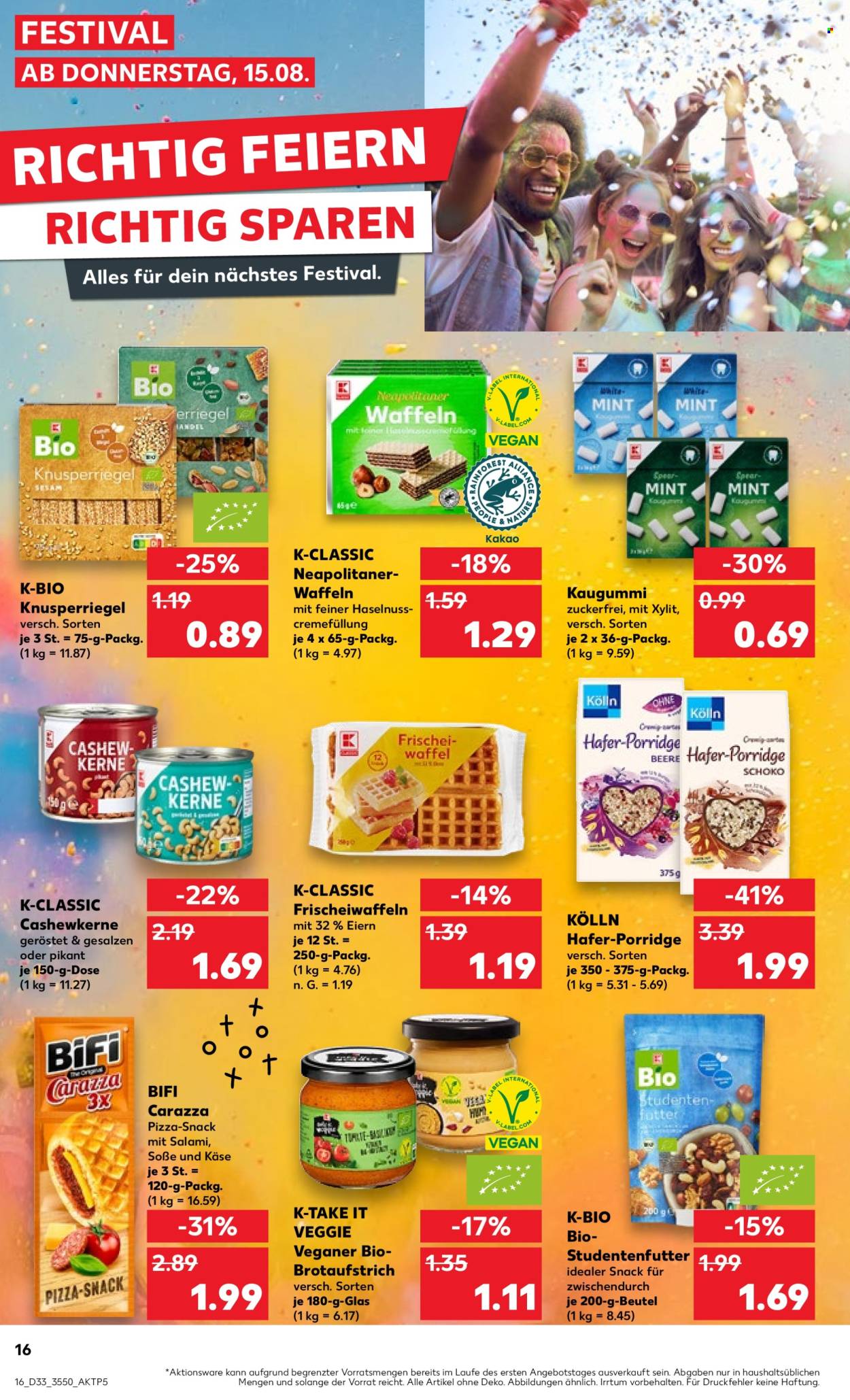 Kaufland Prospekte  - 15.08.2024 - 21.08.2024. Seite 16