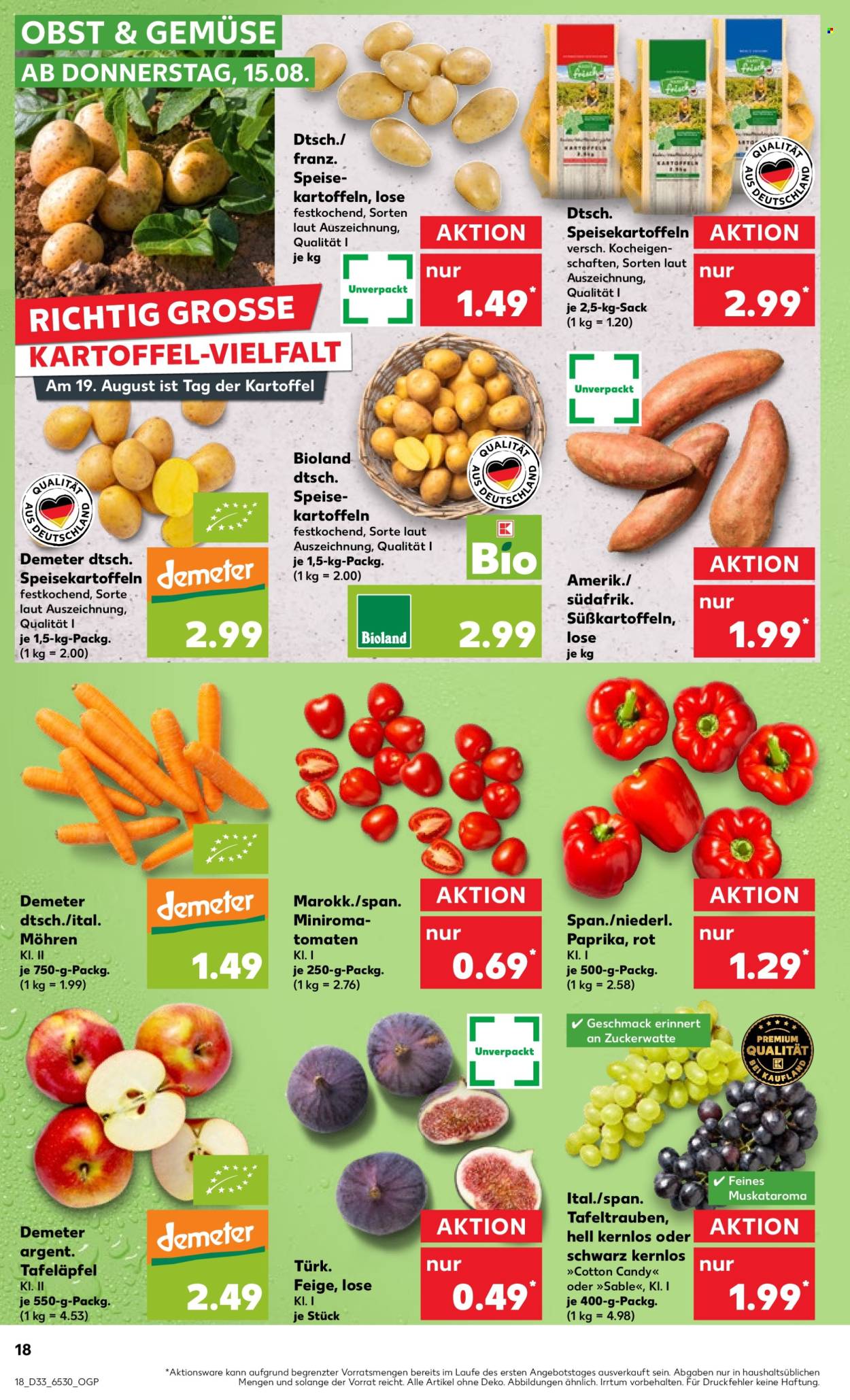 Kaufland Prospekte  - 15.08.2024 - 21.08.2024. Seite 18