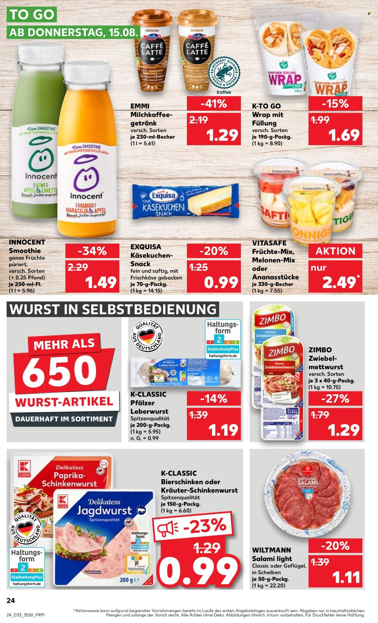 Kaufland Prospekte  - 15.08.2024 - 21.08.2024. Seite 24