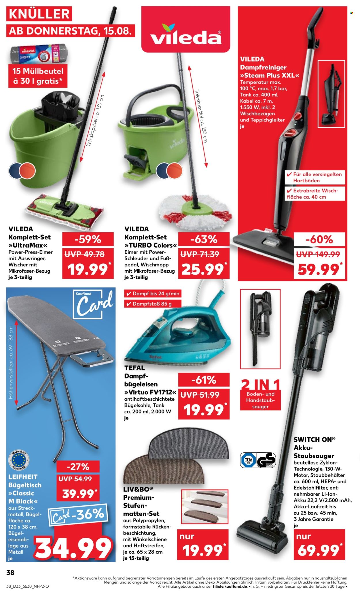 Kaufland Prospekte  - 15.08.2024 - 21.08.2024. Seite 38