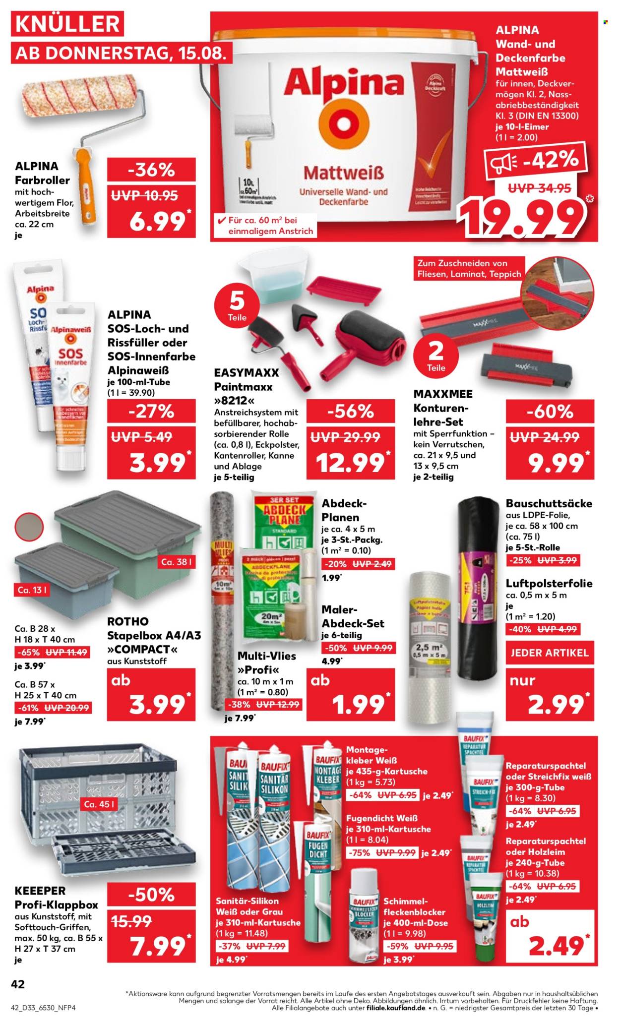 Kaufland Prospekte  - 15.08.2024 - 21.08.2024. Seite 42