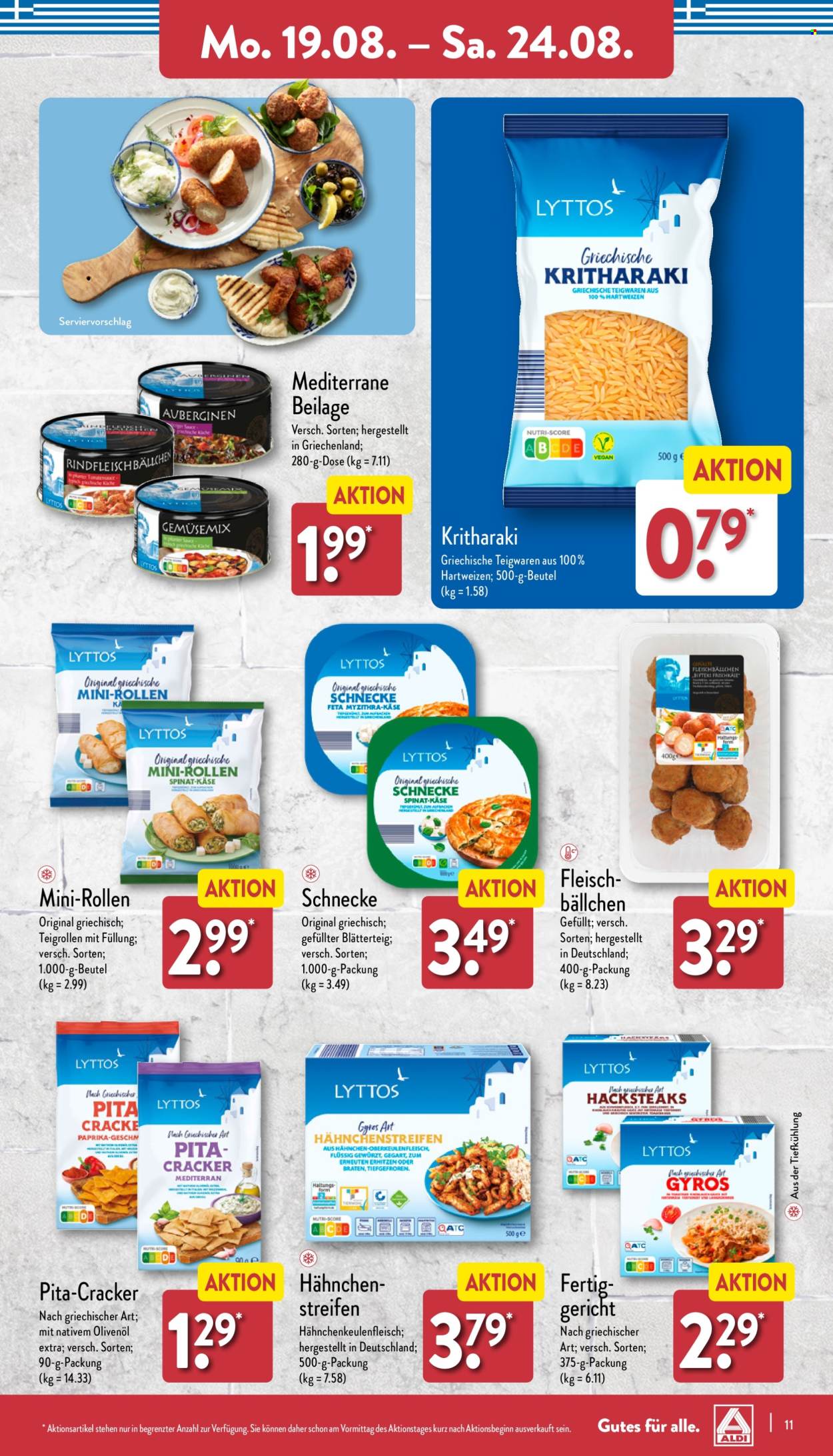 ALDI Nord Prospekte  - 19.08.2024 - 24.08.2024. Seite 11