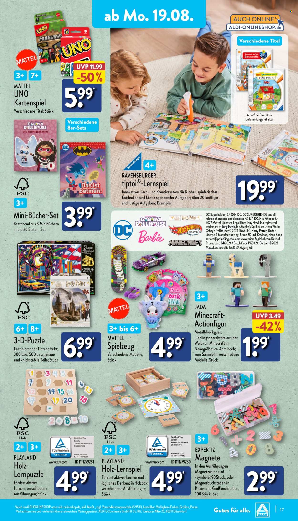 ALDI Nord Prospekte  - 19.08.2024 - 24.08.2024. Seite 17
