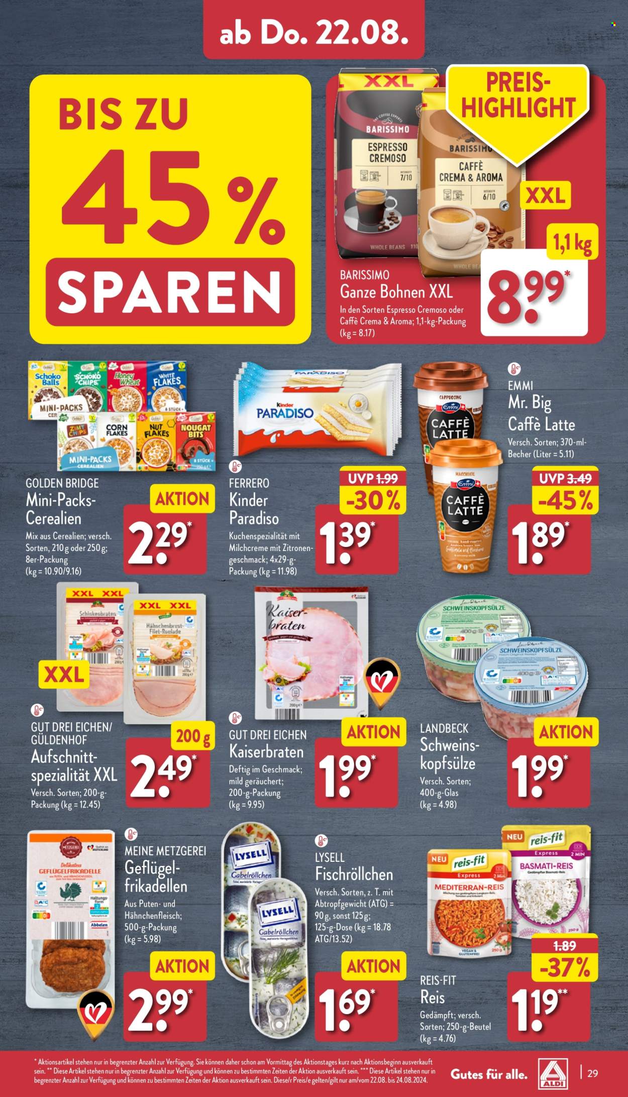 ALDI Nord Prospekte  - 19.08.2024 - 24.08.2024. Seite 29