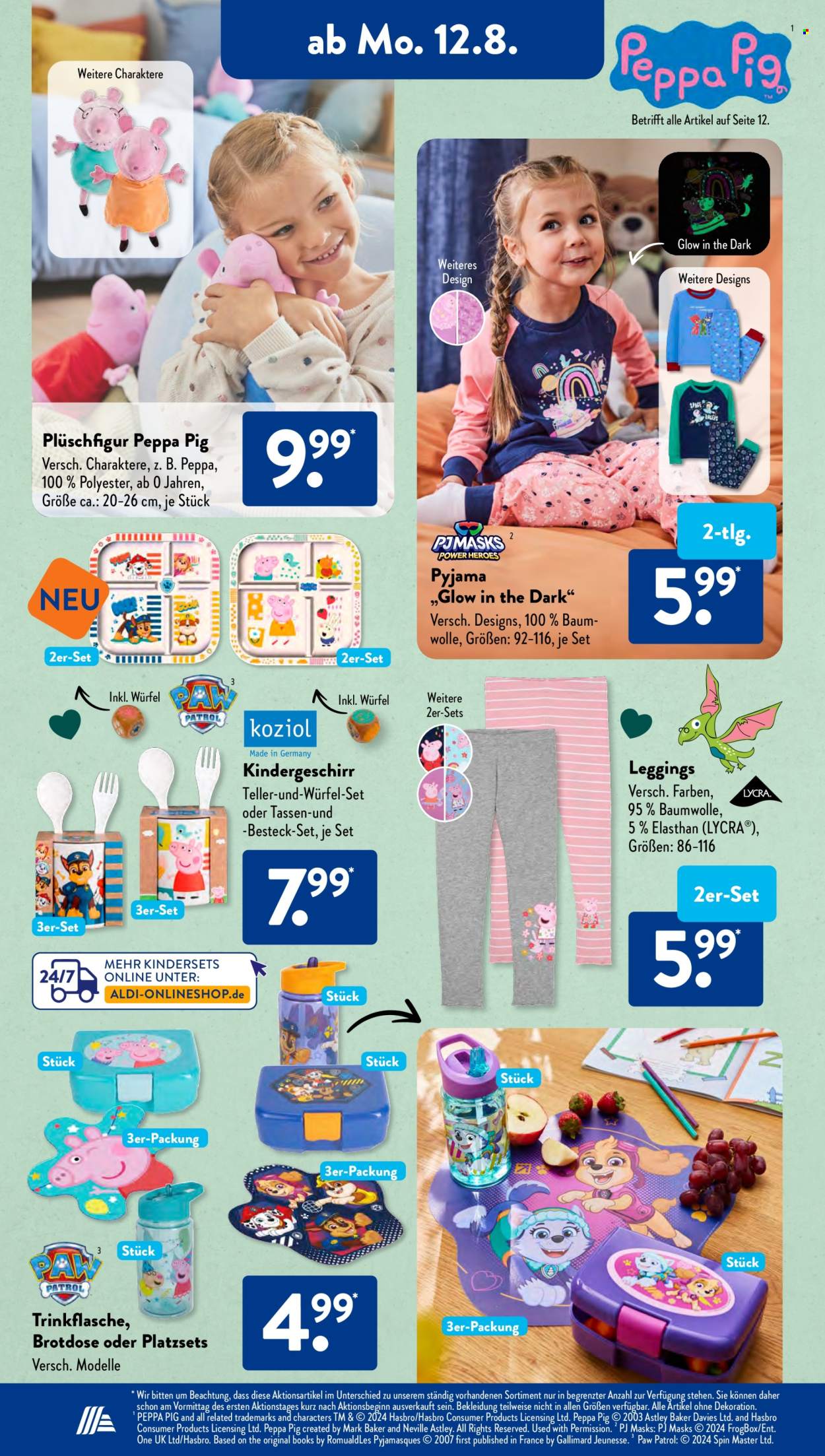 ALDI SÜD Prospekte  - 12.08.2024 - 17.08.2024. Seite 14