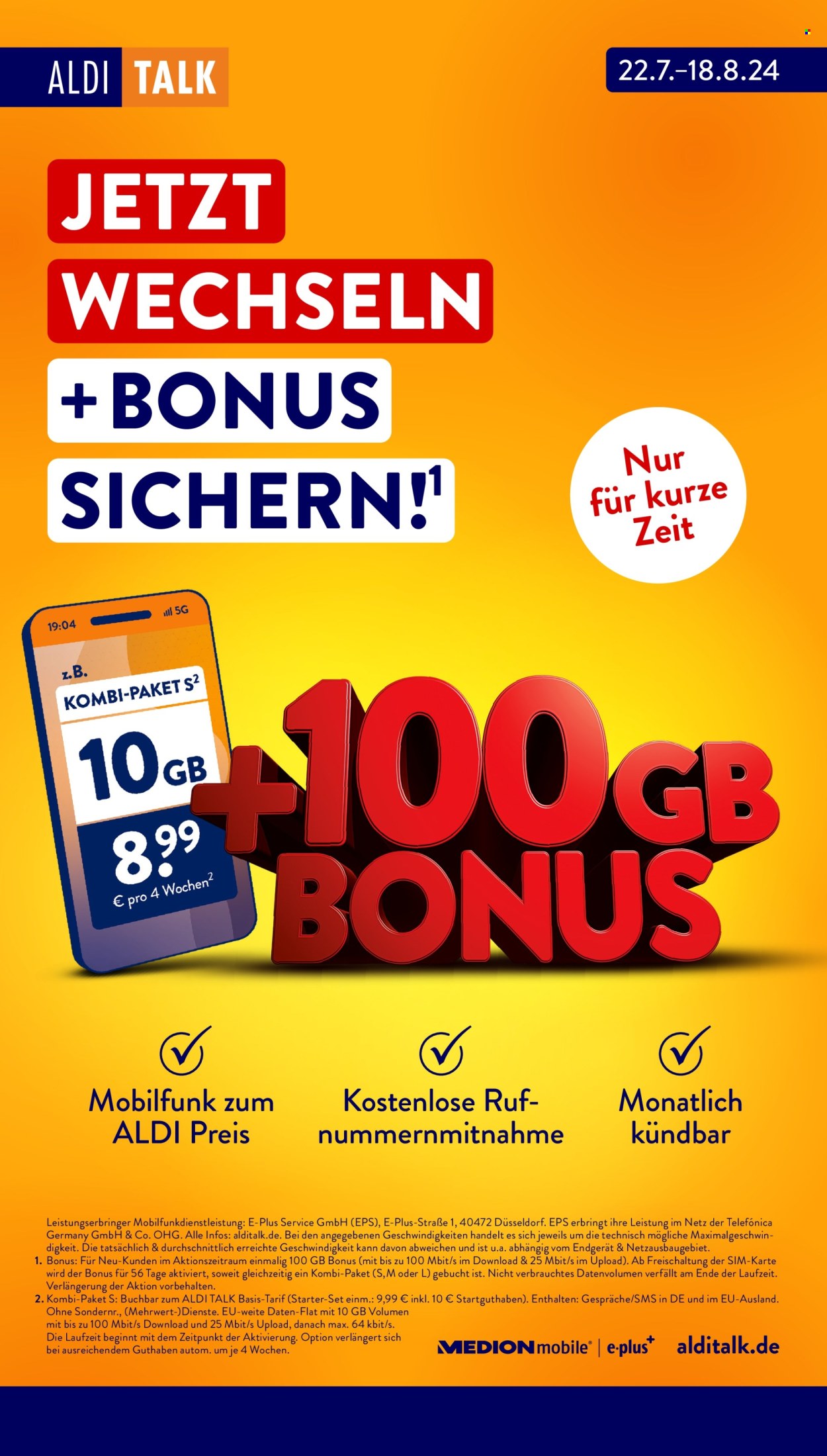 ALDI SÜD Prospekte  - 12.08.2024 - 17.08.2024. Seite 18