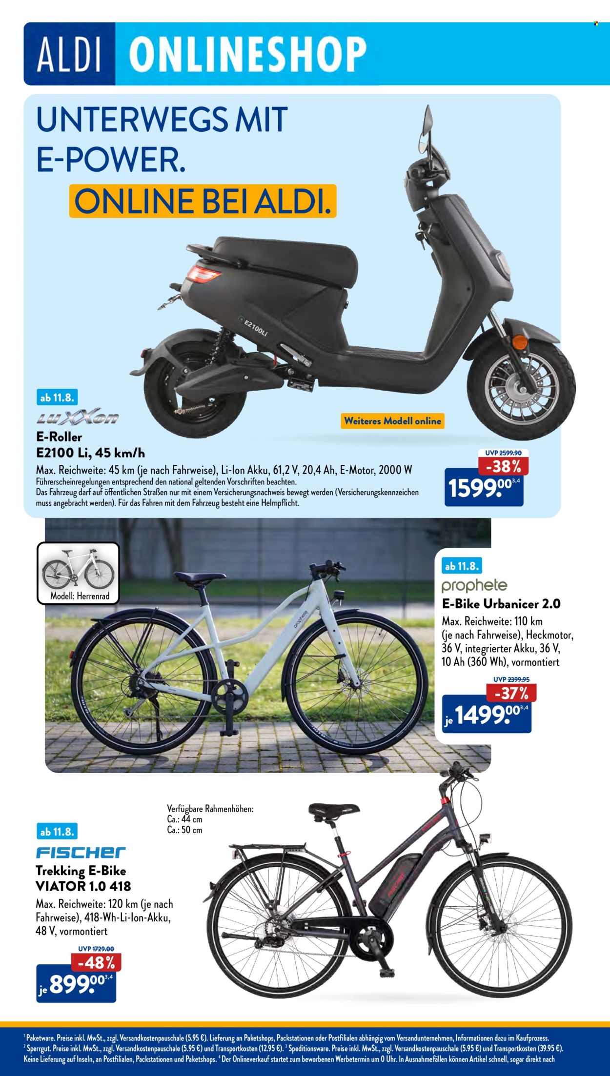 ALDI SÜD Prospekte  - 12.08.2024 - 17.08.2024. Seite 42