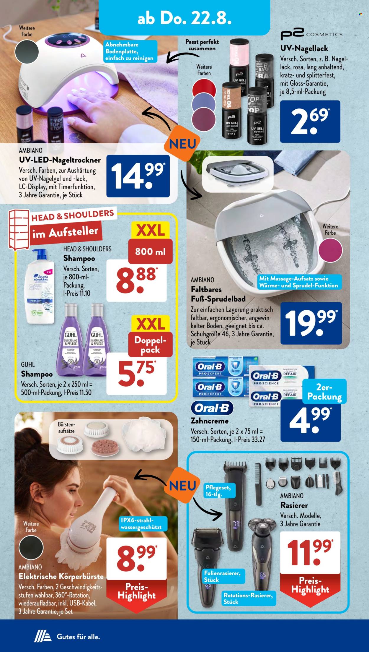 ALDI SÜD Prospekte  - 10.08.2024 - 10.08.2024. Seite 22