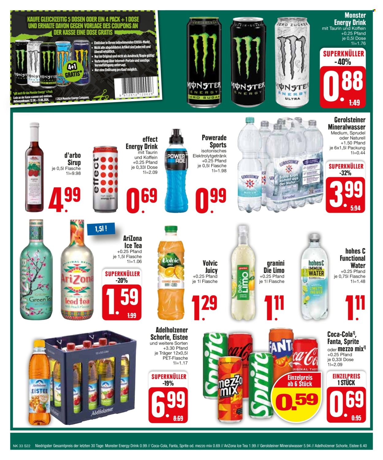 Edeka Prospekte  - 12.08.2024 - 17.08.2024. Seite 24