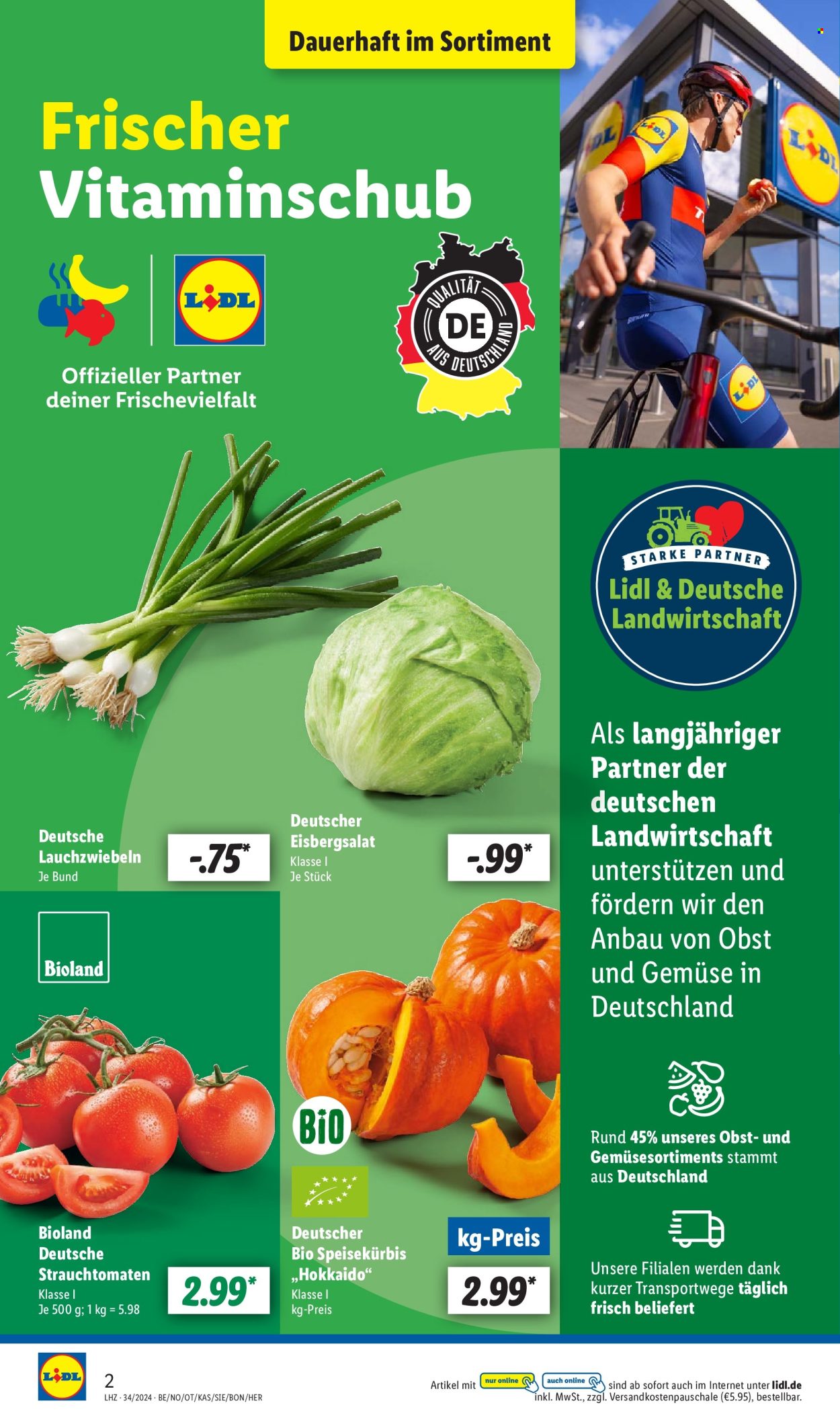 Lidl Prospekte  - 19.08.2024 - 24.08.2024. Seite 2