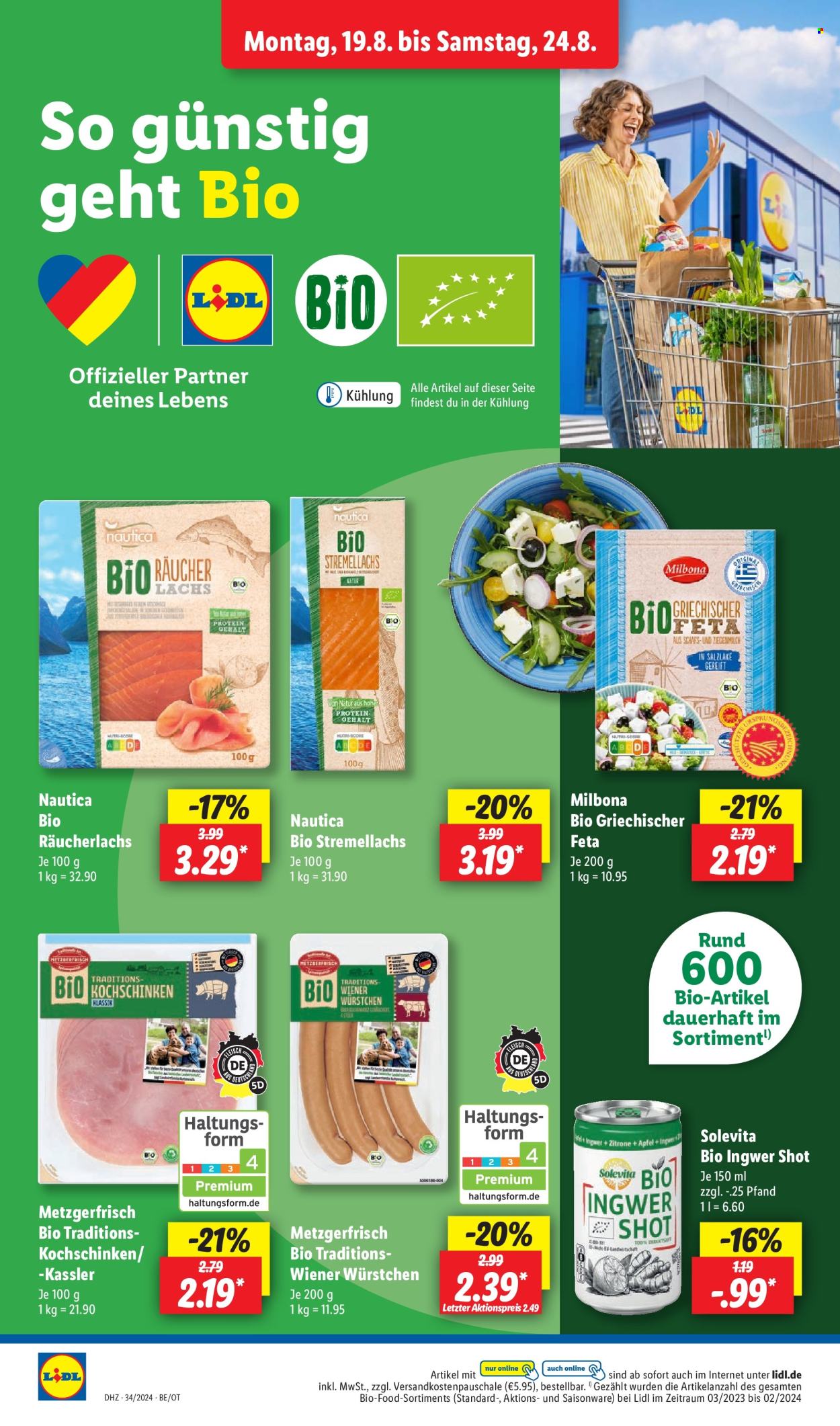 Lidl Prospekte  - 19.08.2024 - 24.08.2024. Seite 14