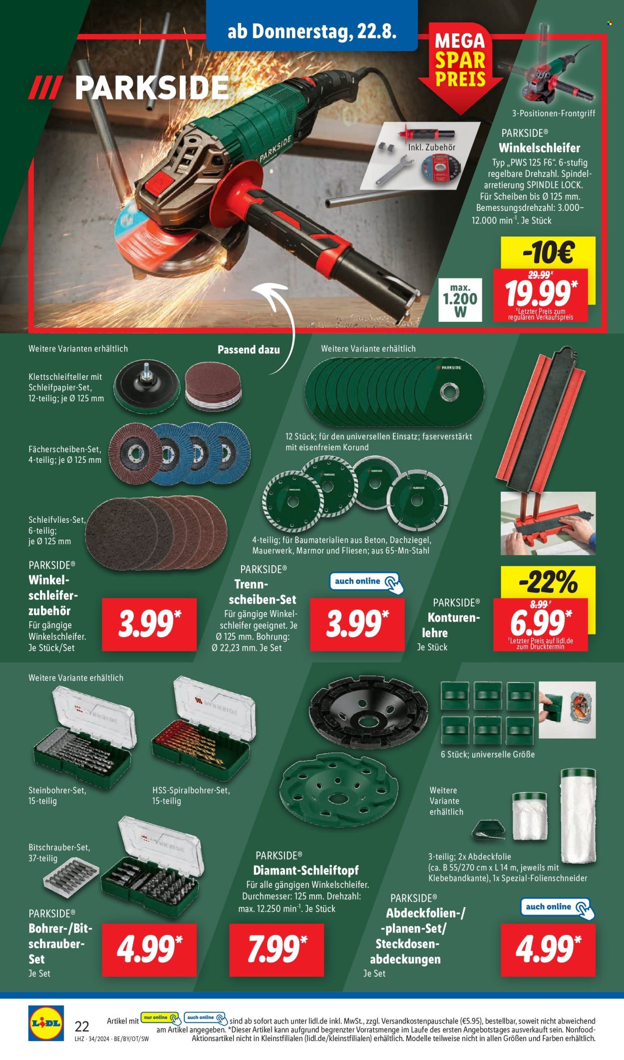Lidl Prospekte  - 19.08.2024 - 24.08.2024. Seite 34